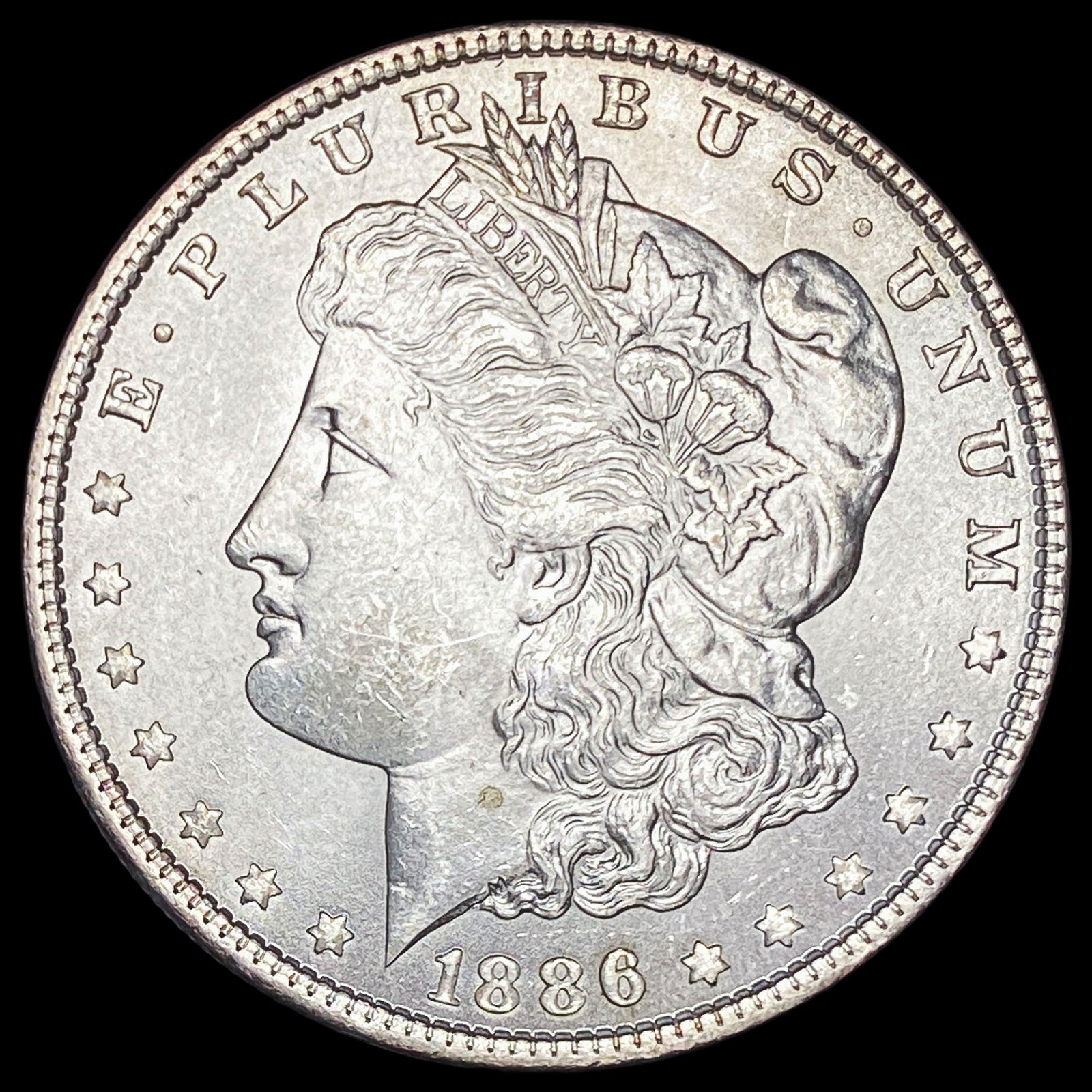 1886 Morgan Silver Dollar CHOICE BU (1 of 2)