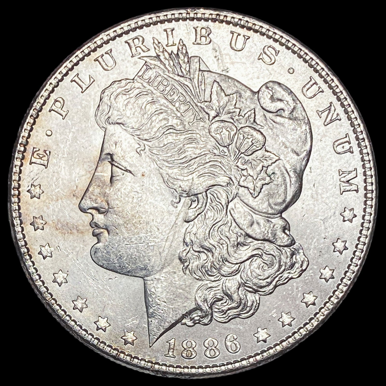 1886 Silver Morgan Dollar CHOICE BU (1 of 2)