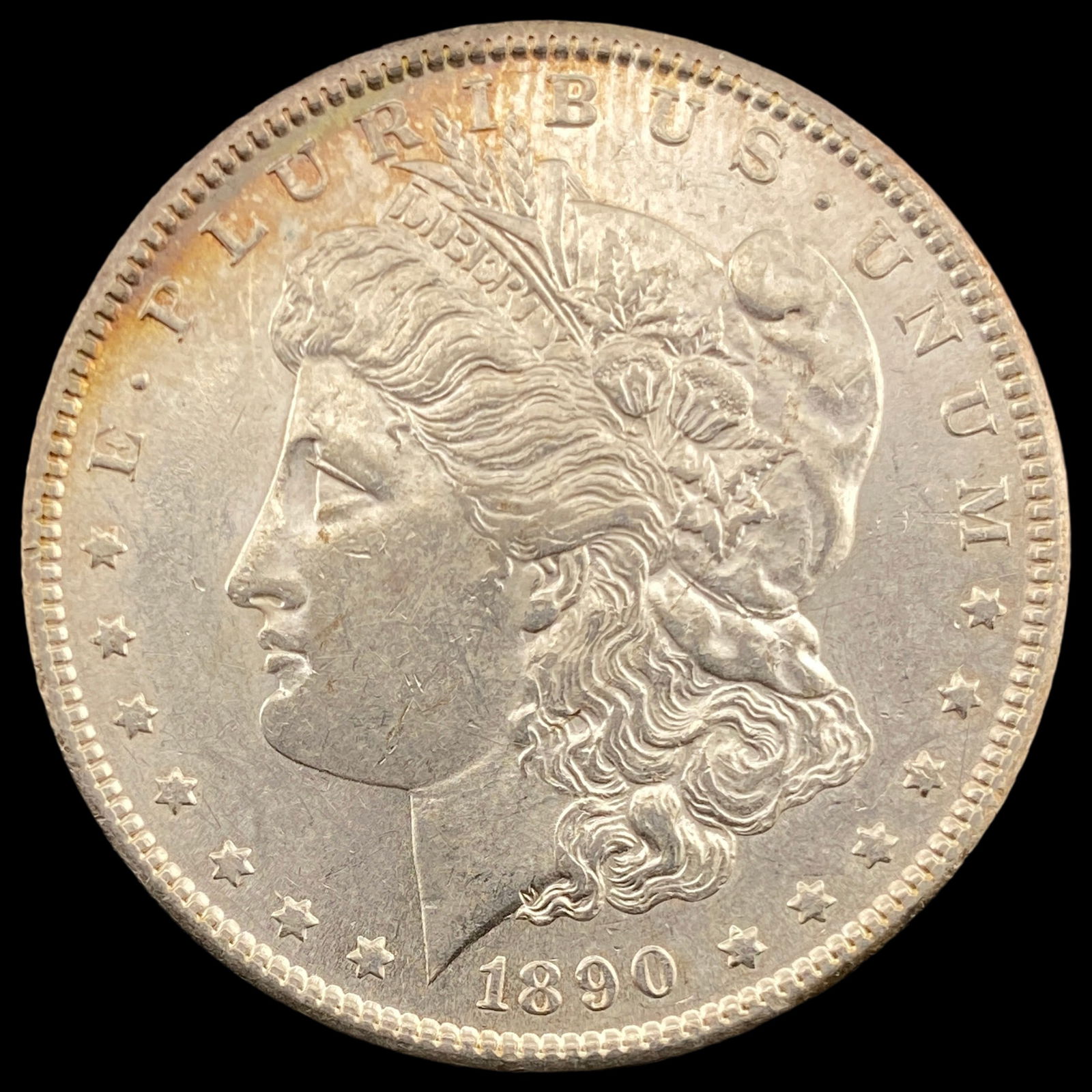 1890-S Silver Morgan Dollar CHOICE BU (1 of 2)