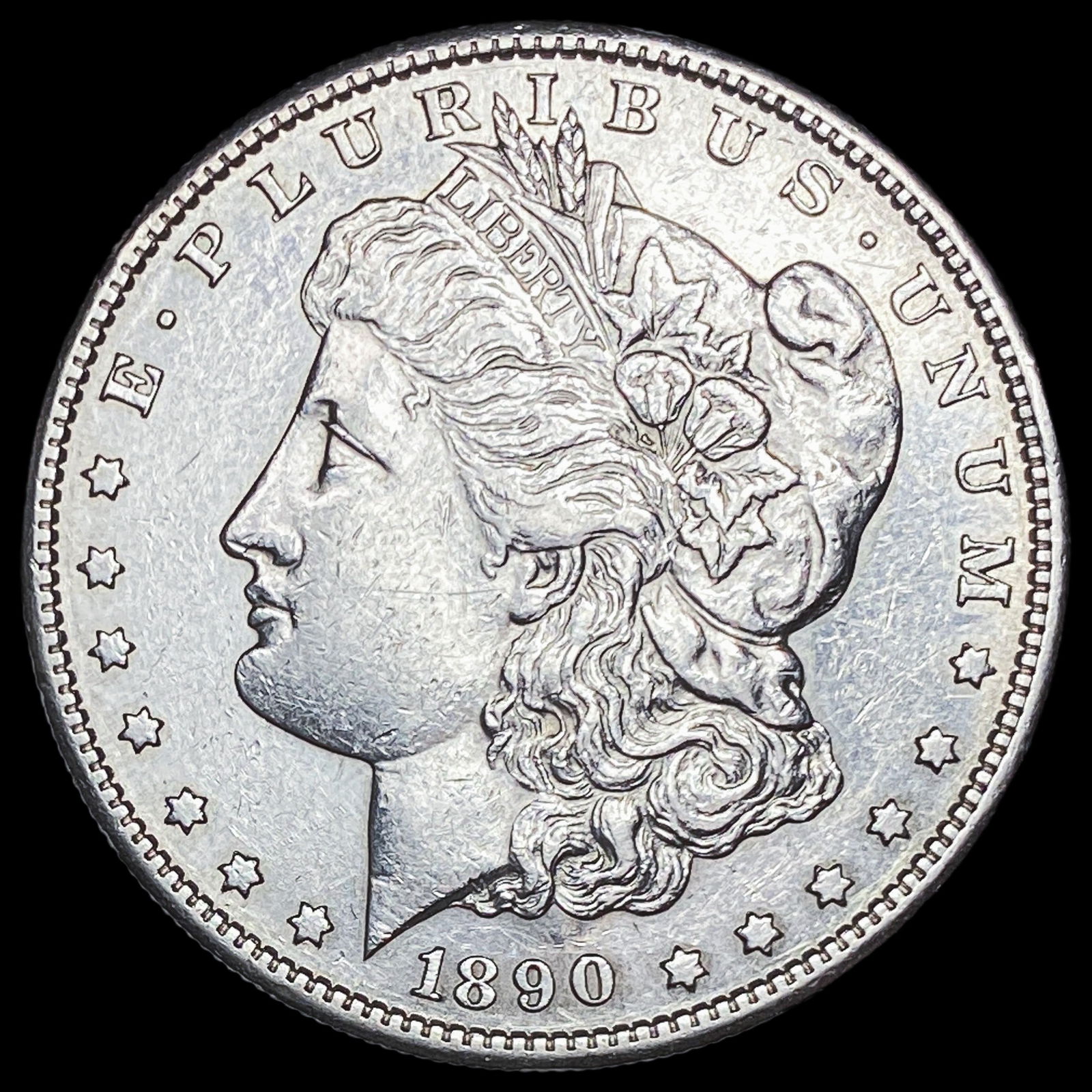 1890-S Silver Morgan Dollar HIGH GRADE (1 of 2)
