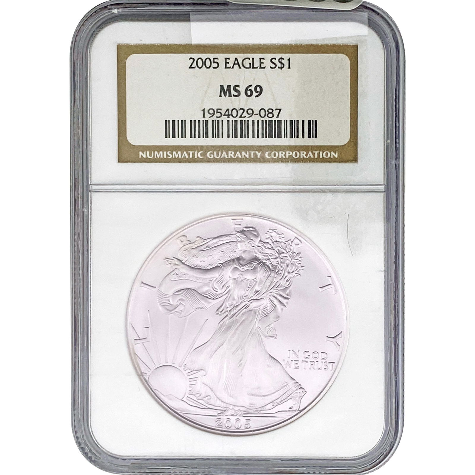 2005  NGC MS69 SE 1oz Silver (1 of 2)