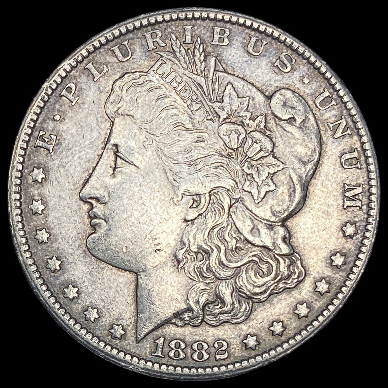 1882-CC Silver Morgan Dollar ABOUT UNCIRCULATED: 1882-CC Silver Morgan Dollar ABOUT UNCIRCULATED