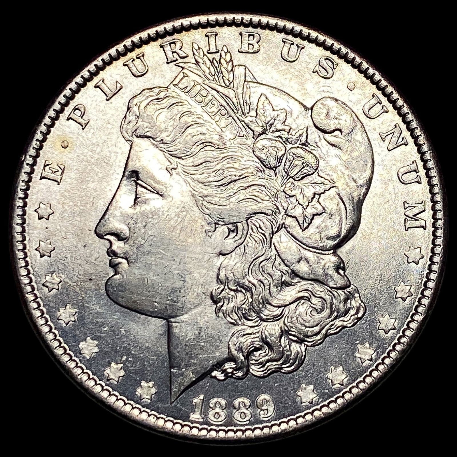 1889 Silver Morgan Dollar GEM BU: 1889 Silver Morgan Dollar GEM BU