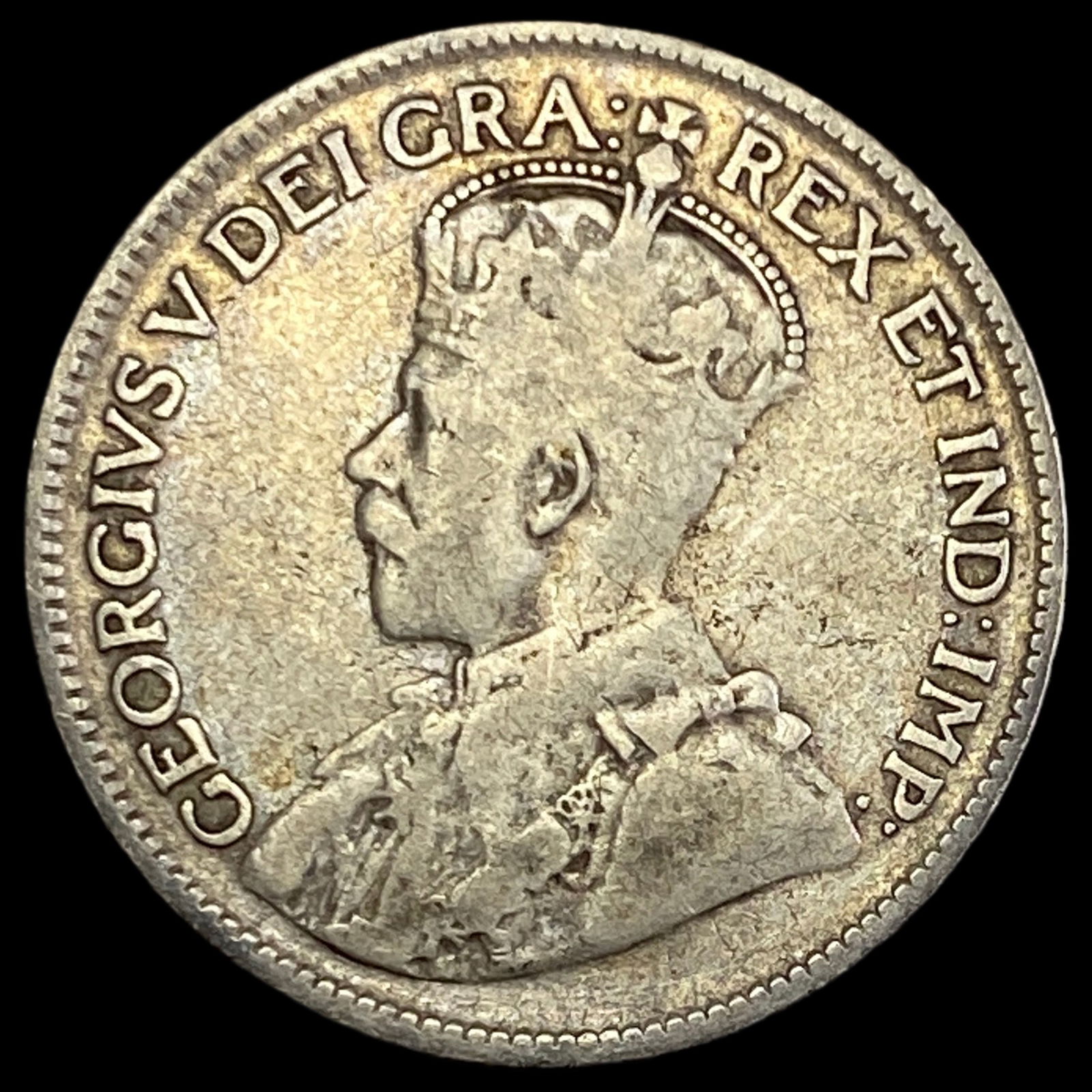 1921 Canada Silver 25 Cents NICELY CIRCULATED (1 of 2)