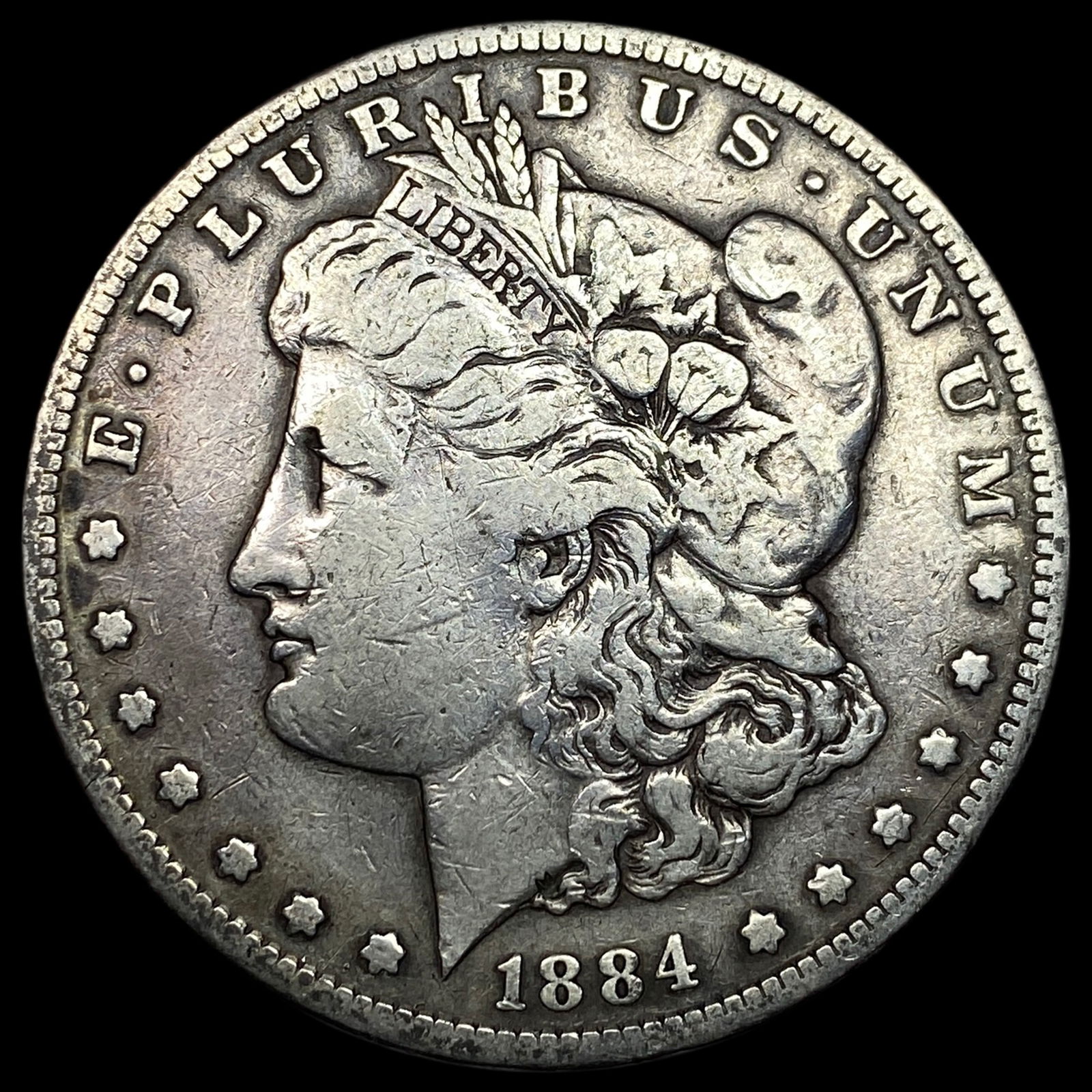 1884-S Morgan Silver Dollar LIGHTLY CIRCULATED (1 of 2)