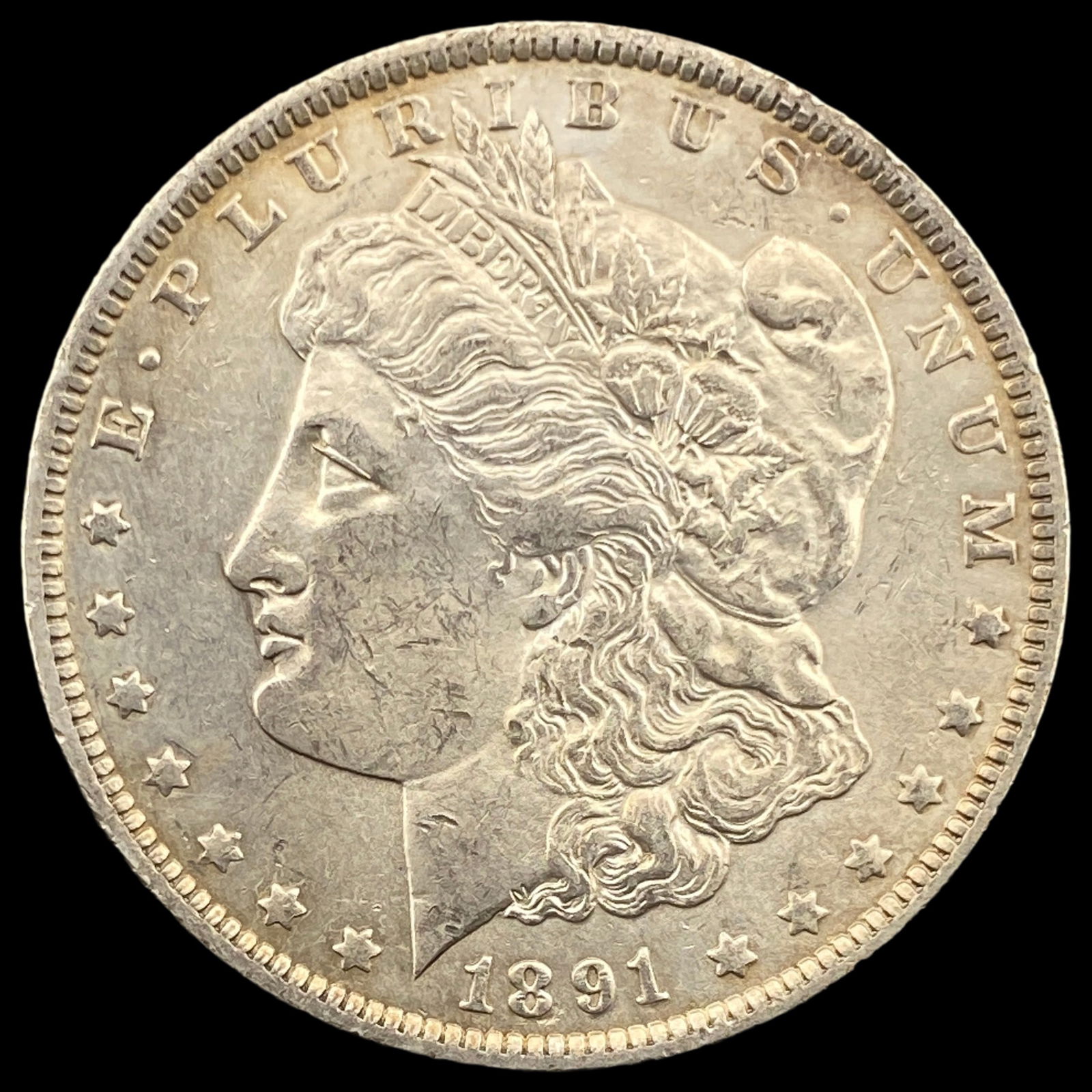 1891-O Silver Morgan Dollar CLOSELY UNCIRCULATED (1 of 2)