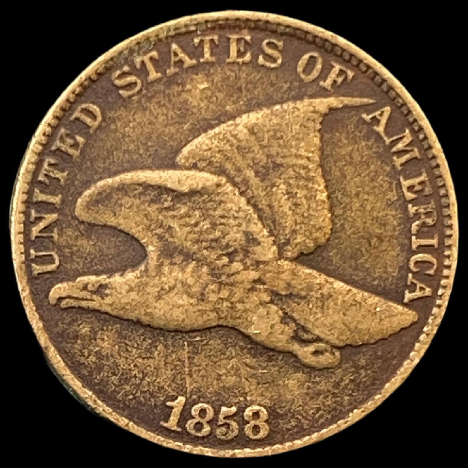 1858 Flying Eagle Cent LIGHTLY CIRCULATED: 1858 Flying Eagle Cent LIGHTLY CIRCULATED