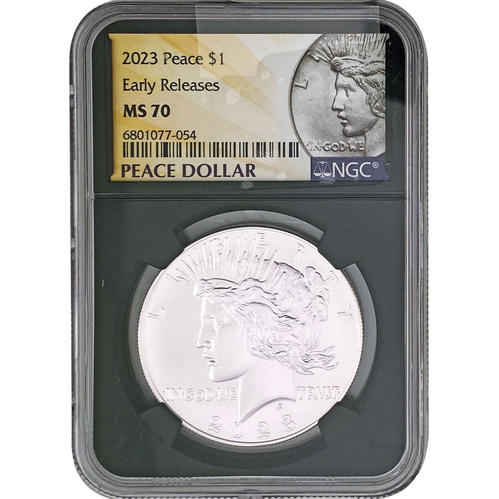 2023 Silver Peace Dollar NGC MS70 (1 of 2)