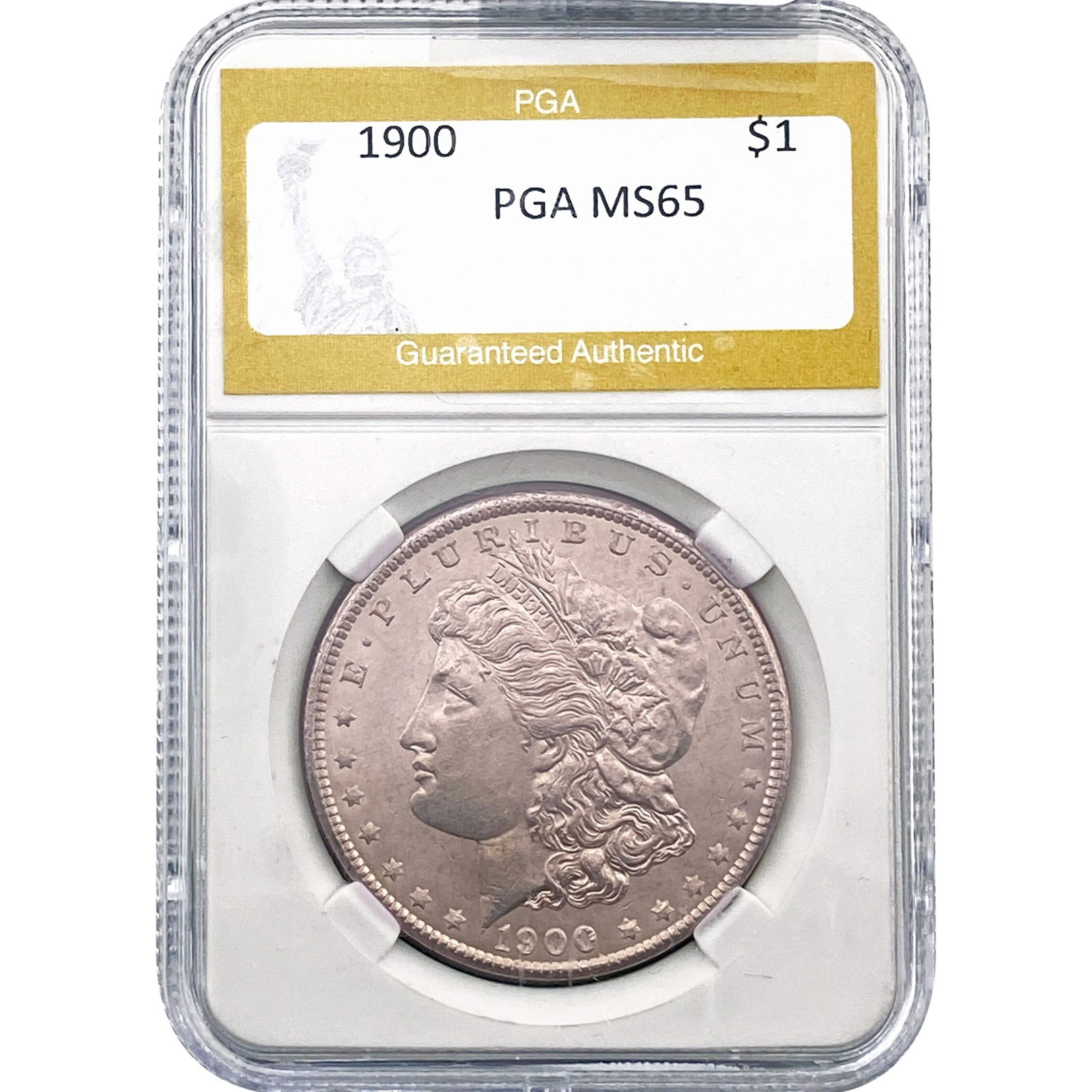 1900 Morgan Silver Dollar PGA MS65 (1 of 2)
