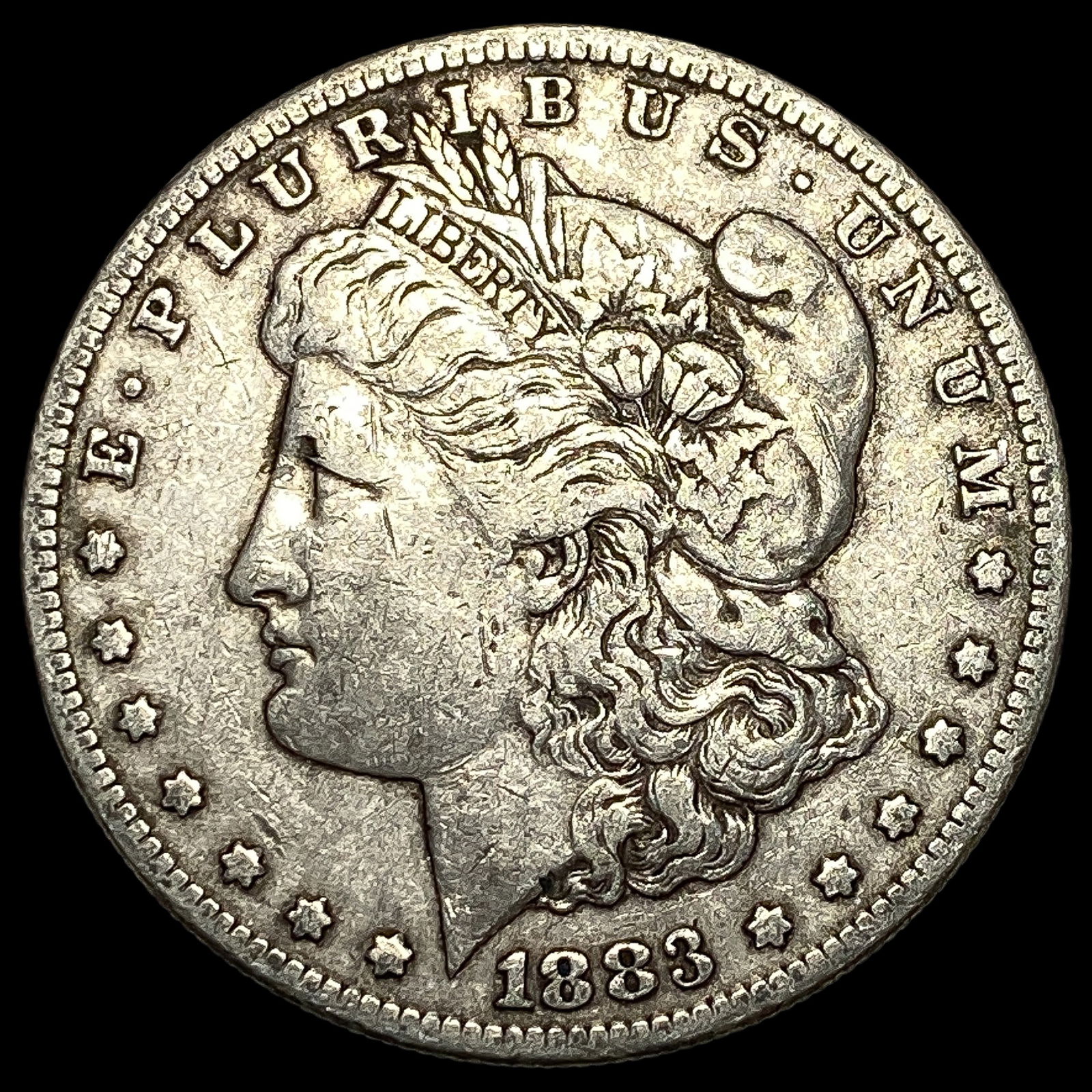 1883-S Silver Morgan Dollar LIGHTLY CIRCULATED (1 of 2)