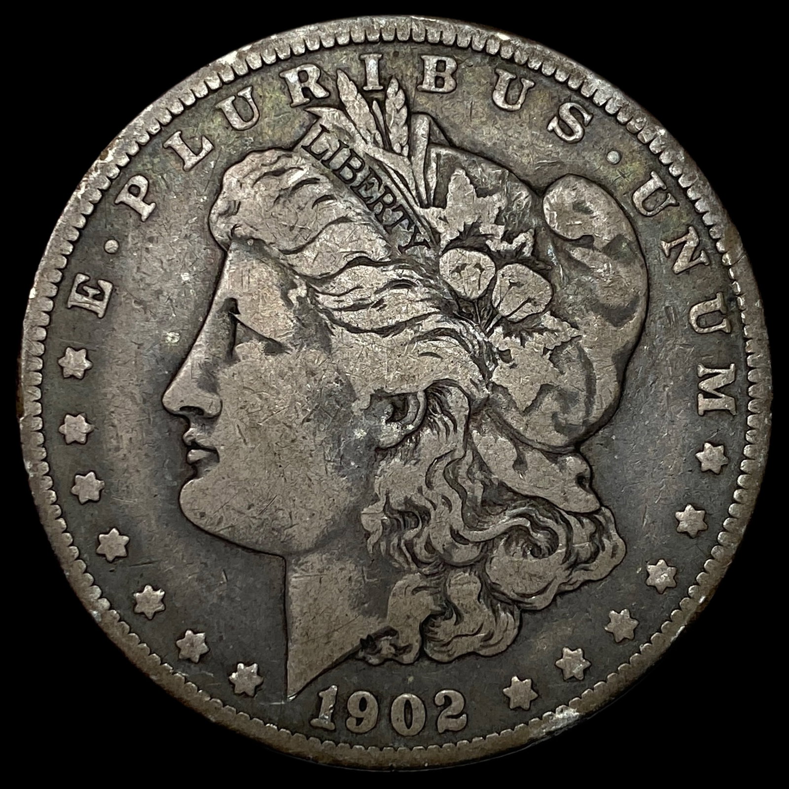 1902 Morgan Silver Dollar LIGHTLY CIRCULATED: 1902 Morgan Silver Dollar LIGHTLY CIRCULATED