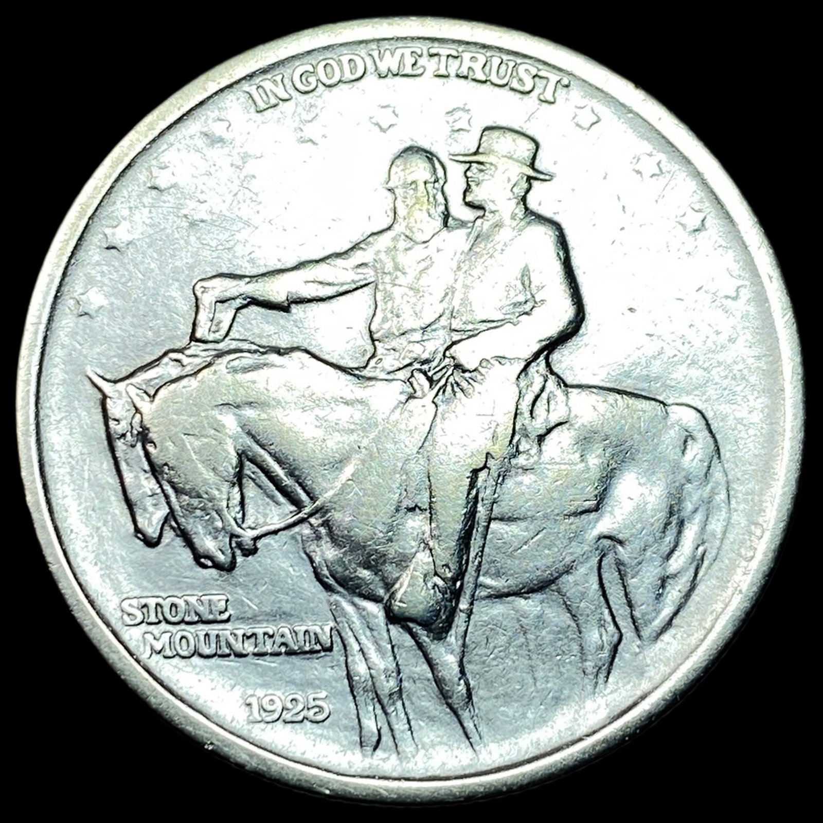1925 Stone Mountain Half Dollar ABOUT UNCIRCULATED: 1925 Stone Mountain Half Dollar ABOUT UNCIRCULATED