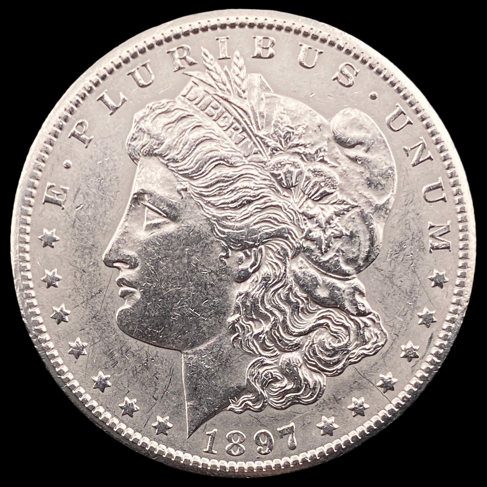 1897-S Silver Morgan Dollar CHOICE AU (1 of 2)