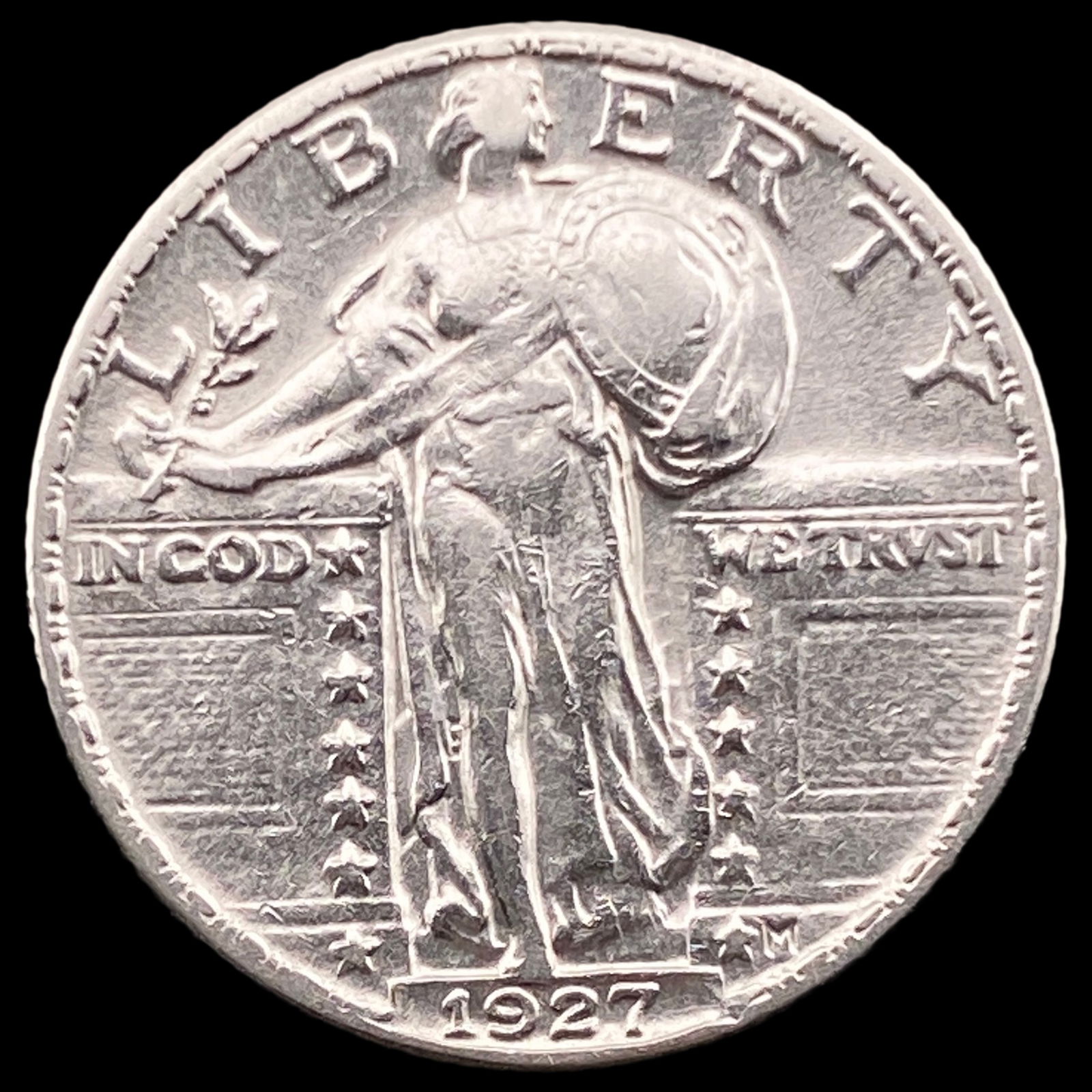 1927 Standing Liberty Quarter CLOSELY UNCIRCULATED (1 of 2)