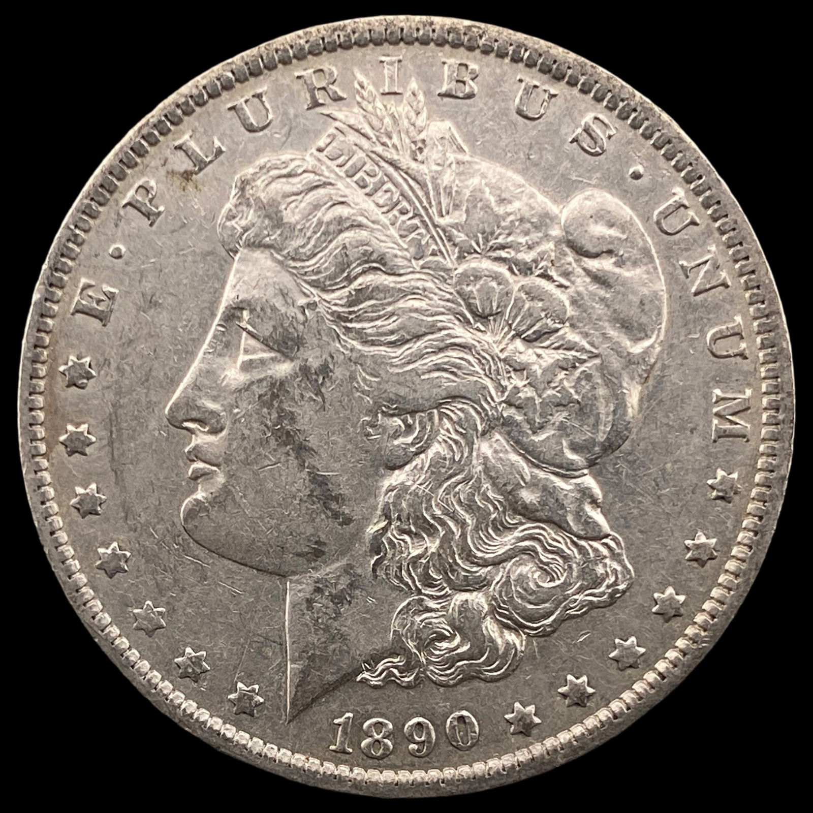 1890-O Silver Morgan Dollar CLOSELY UNCIRCULATED (1 of 2)