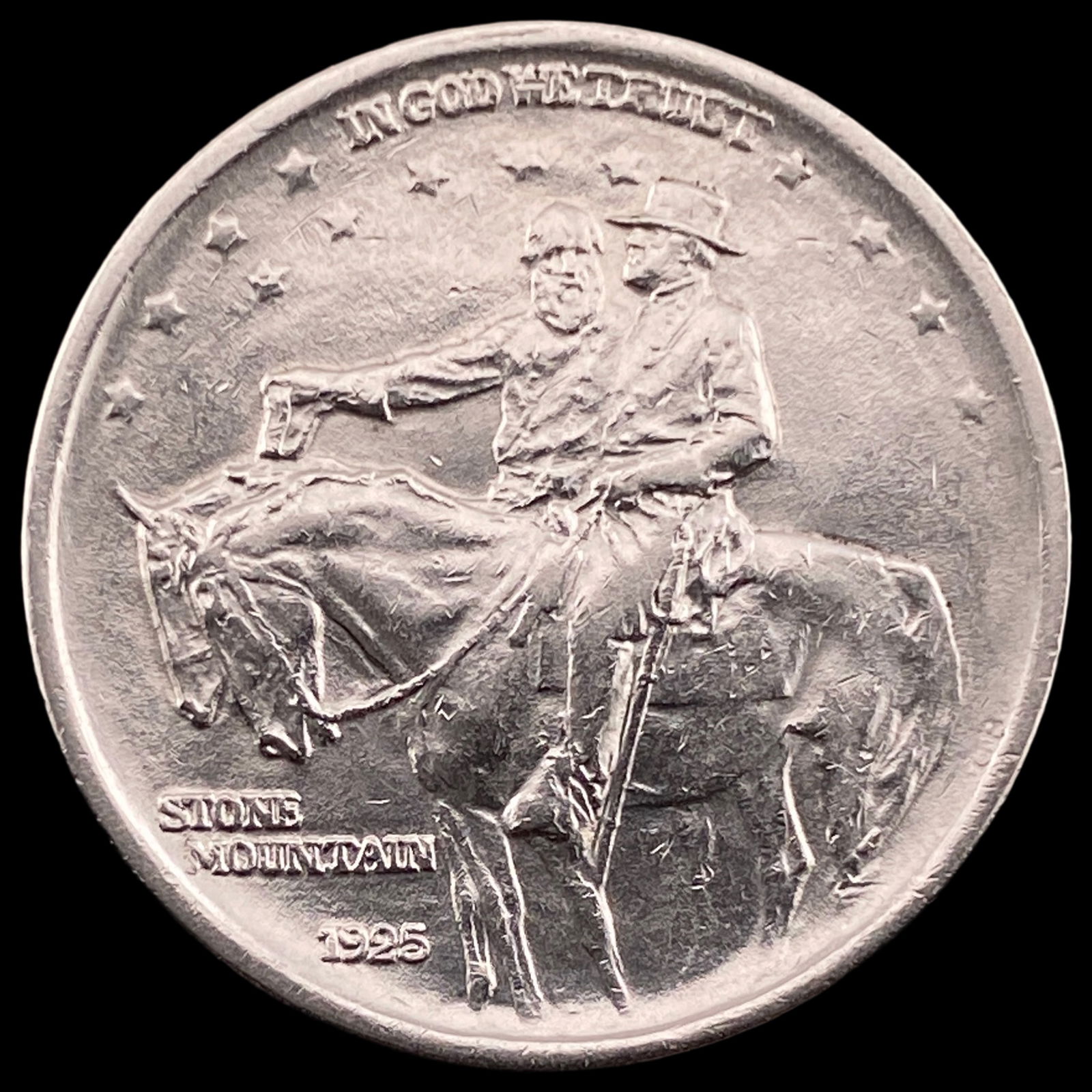 1925 Stone Mountain Half Dollar CLOSELY UNCIRCULATED (1 of 2)