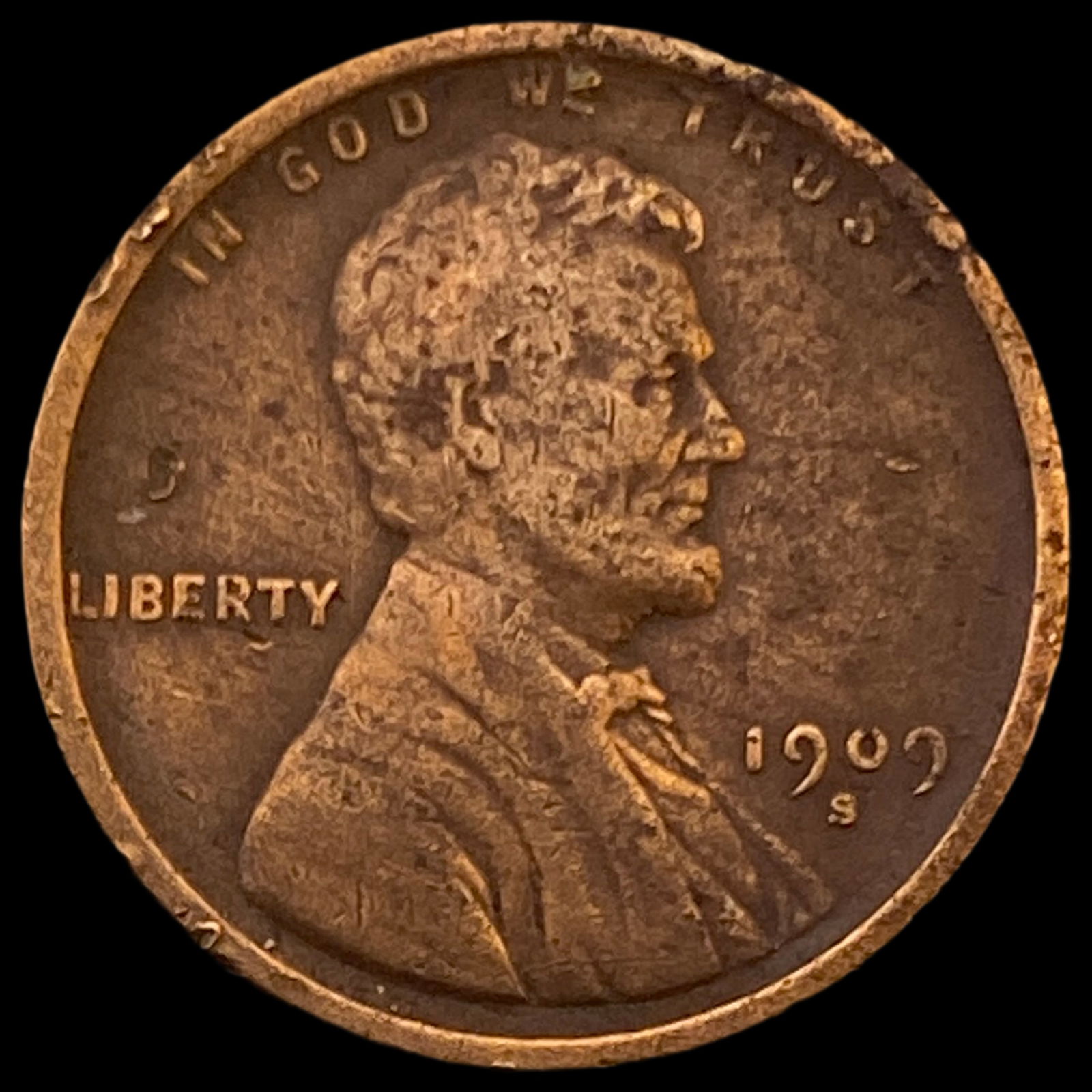 1909-S Lincoln Wheat Cent HIGH GRADE (1 of 2)