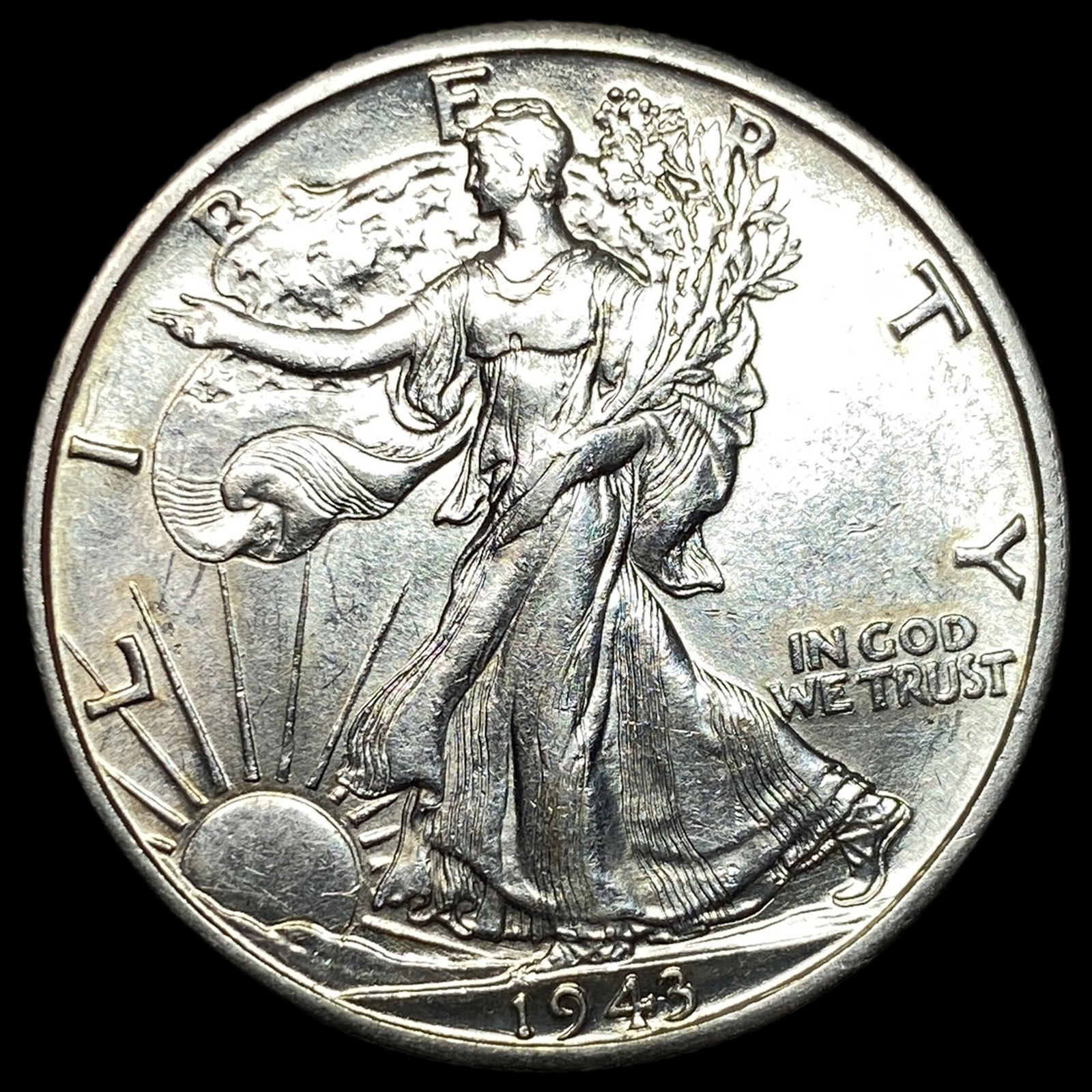 1943-D Walking Liberty Half Dollar UNCIRCULATED (1 of 2)
