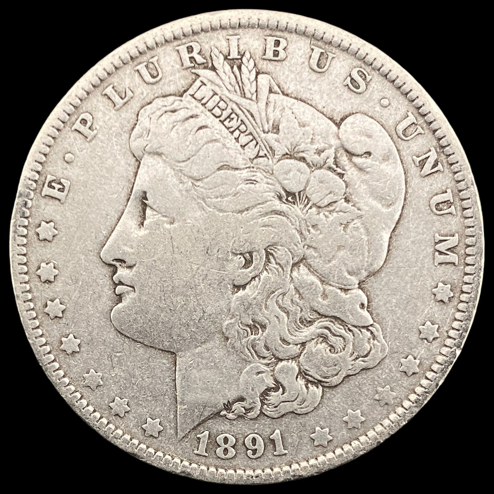 1891-O Silver Morgan Dollar HIGH GRADE (1 of 2)