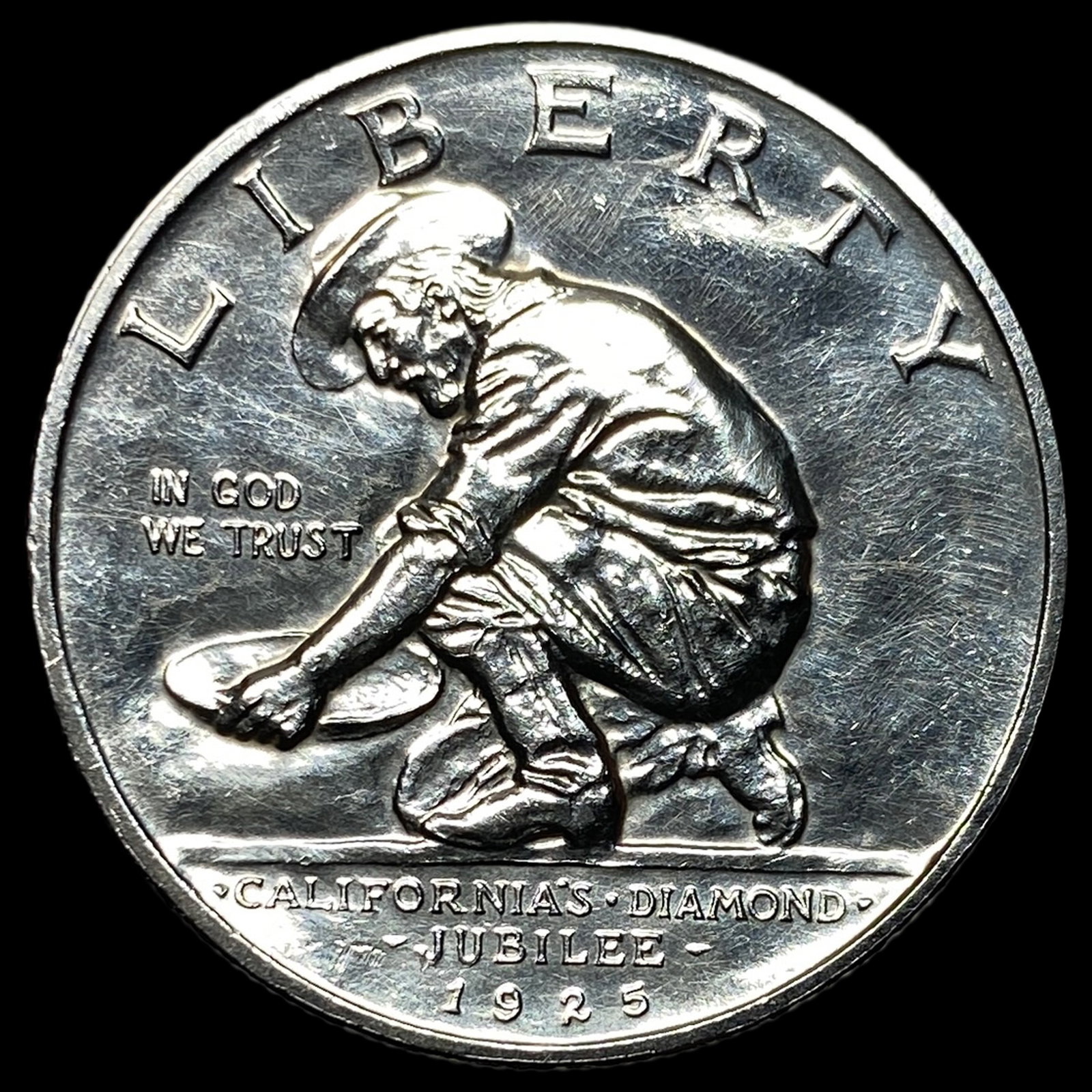 1925-S California Jubilee Half Dollar HIGH GRADE: 1925-S California Jubilee Half Dollar HIGH GRADE