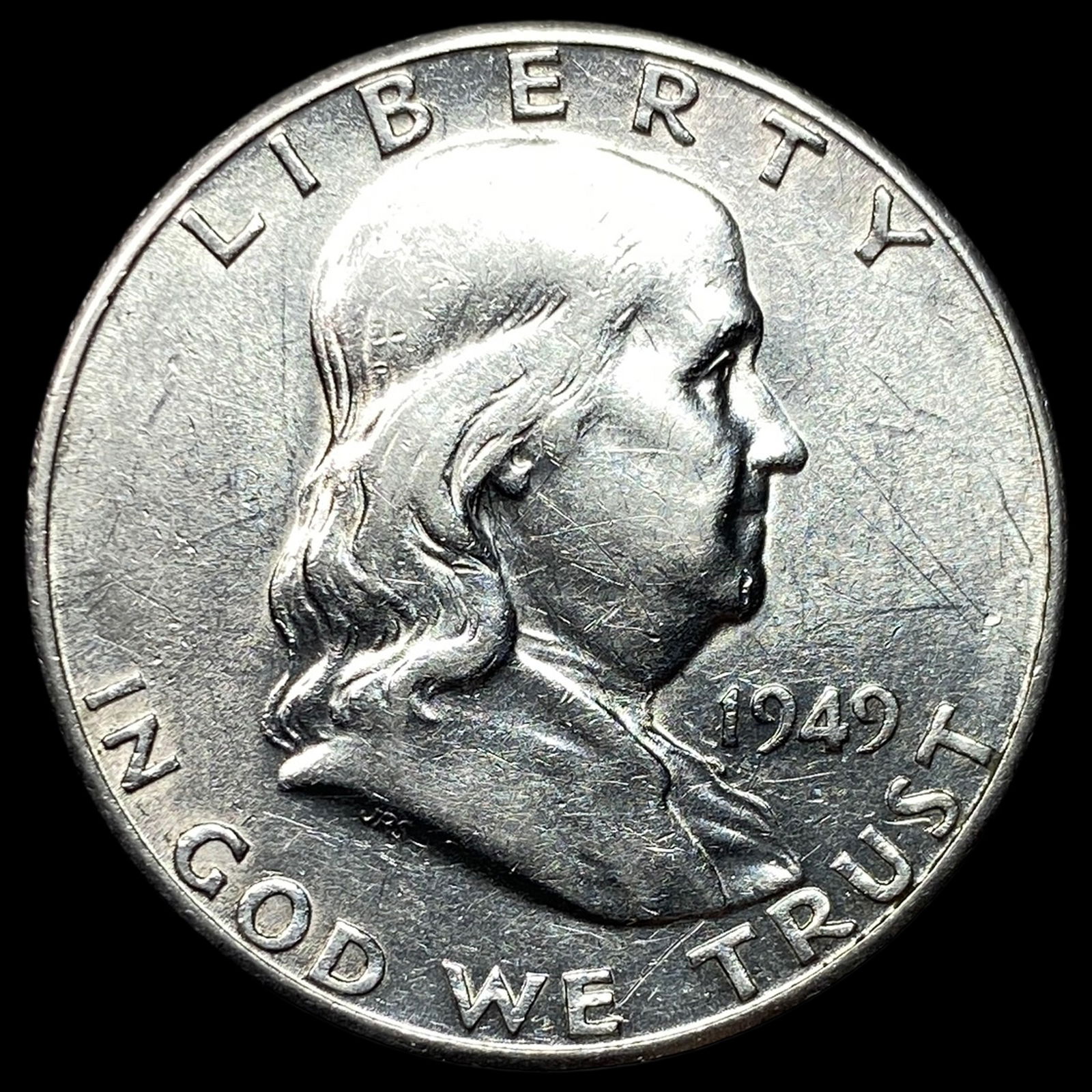 1949-S Franklin Silver Half Dollar UNCIRCULATED (1 of 2)