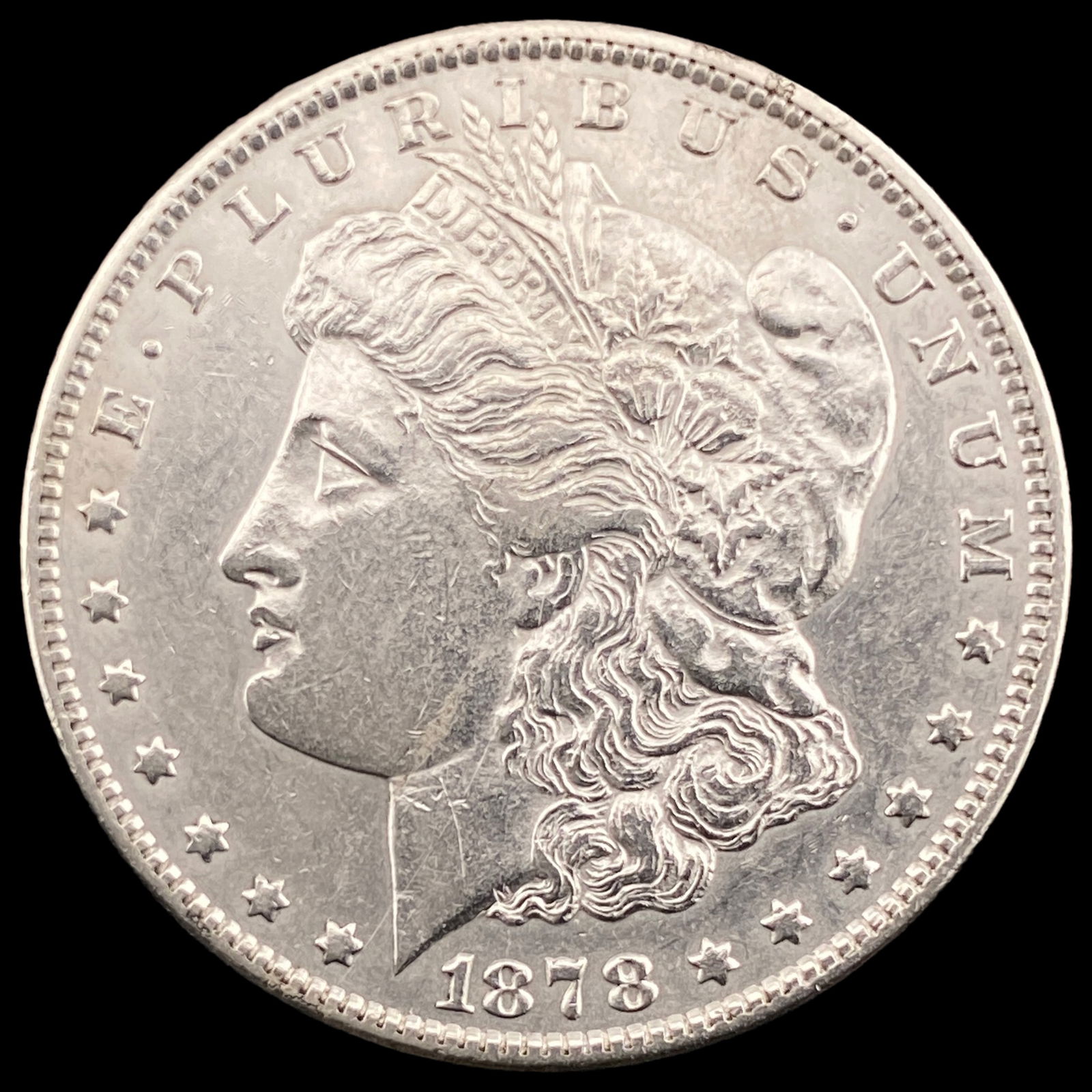 1878 Rev 1879 Silver Morgan Dollar CLOSELY UNCIRCULATED (1 of 2)