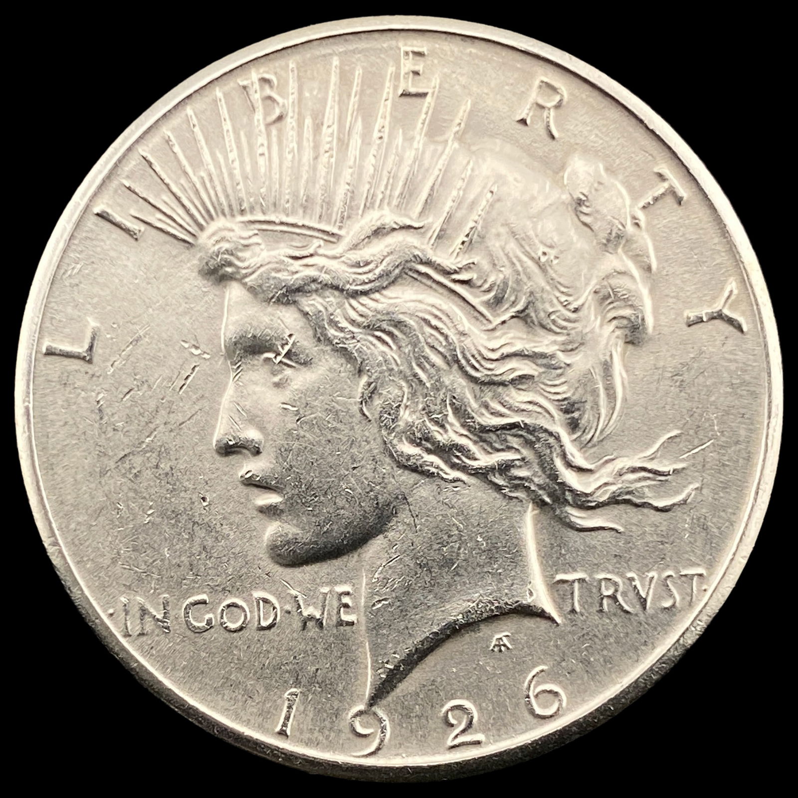 1926-S Silver Peace Dollar UNCIRCULATED (1 of 2)