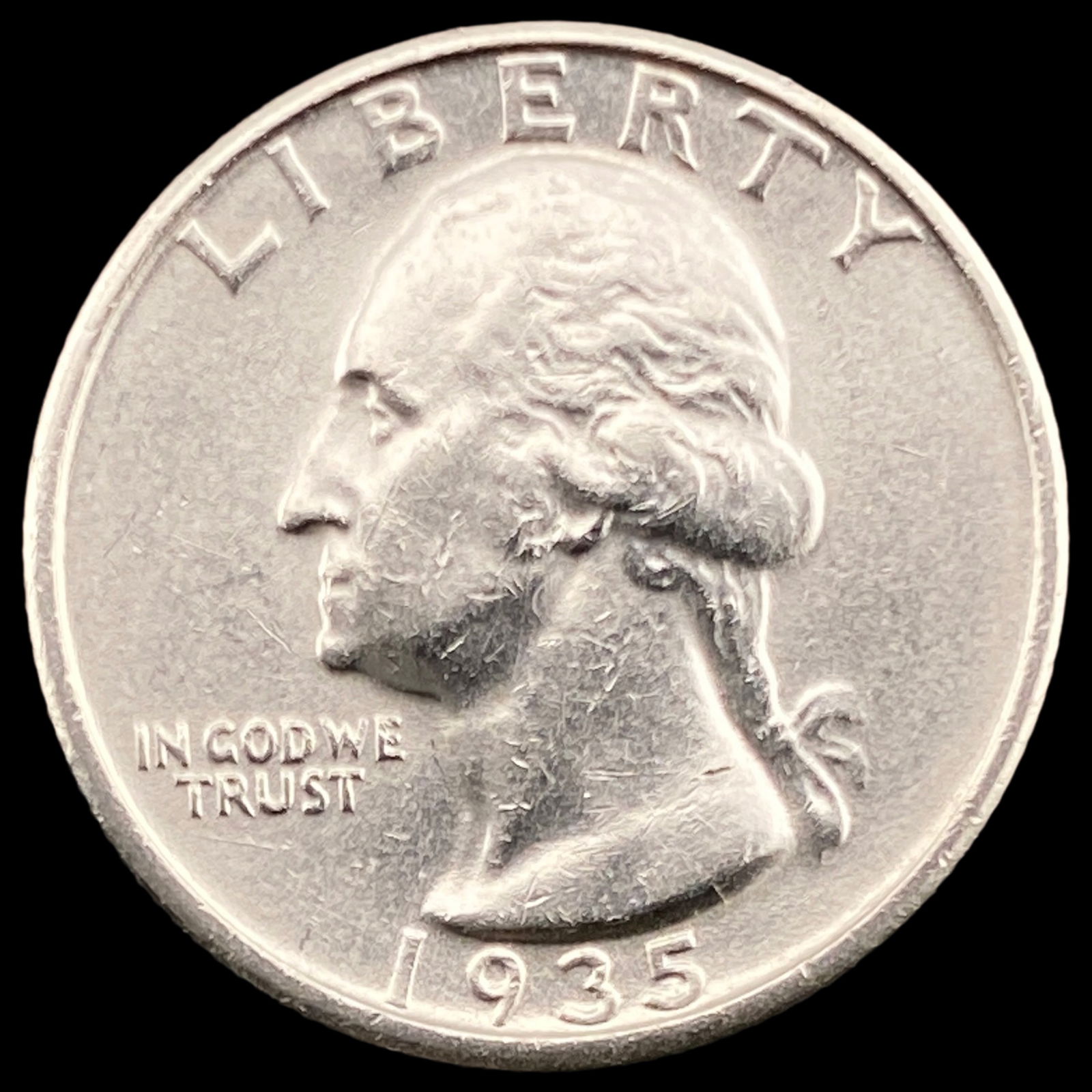 1935 Silver Washington Quarter UNCIRCULATED (1 of 2)