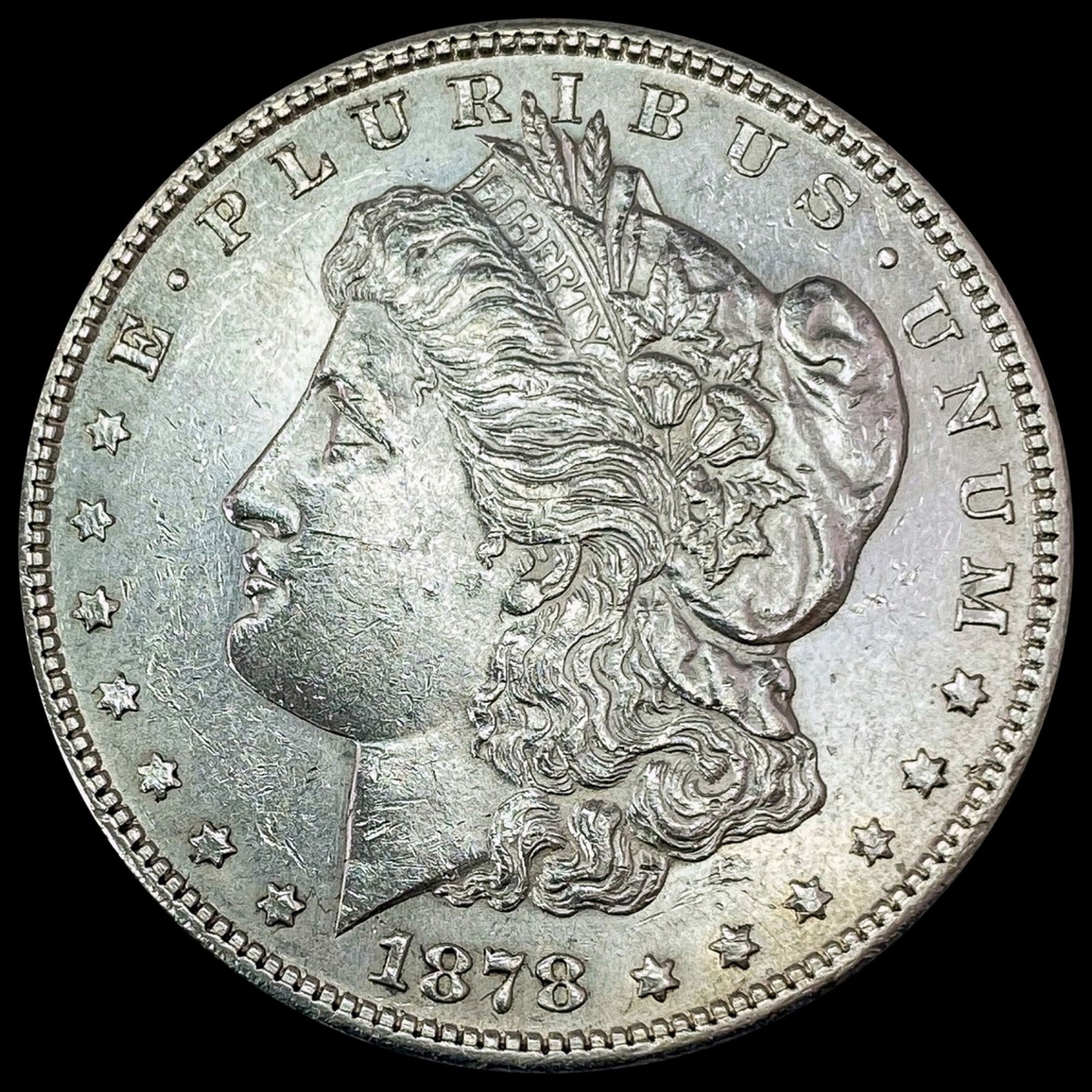 1878-S Morgan Silver Dollar CLOSELY UNCIRCULATED (1 of 2)