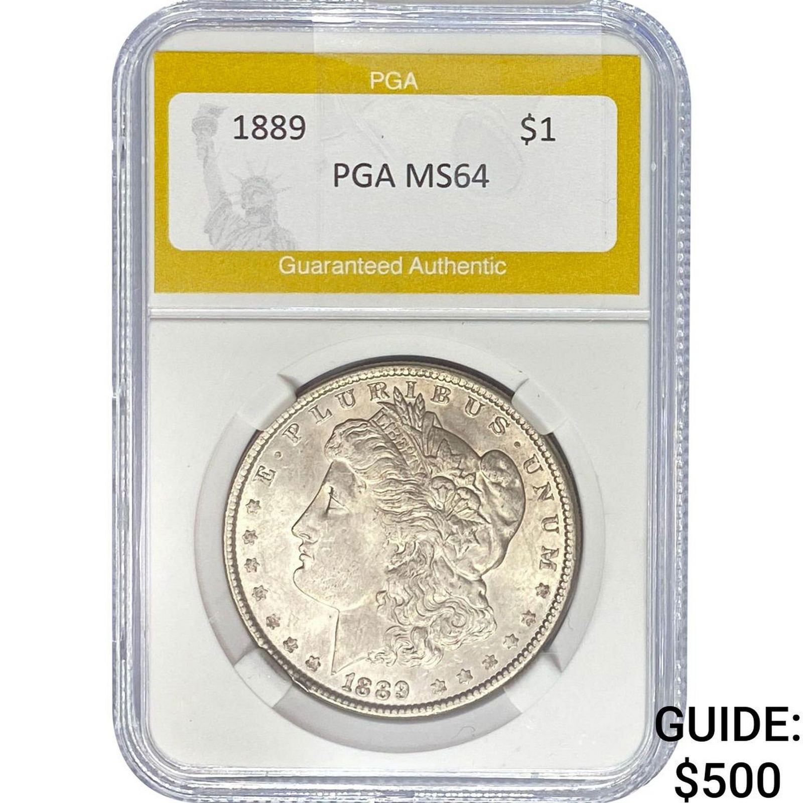 1889 Morgan Silver Dollar PGA MS64 (1 of 2)
