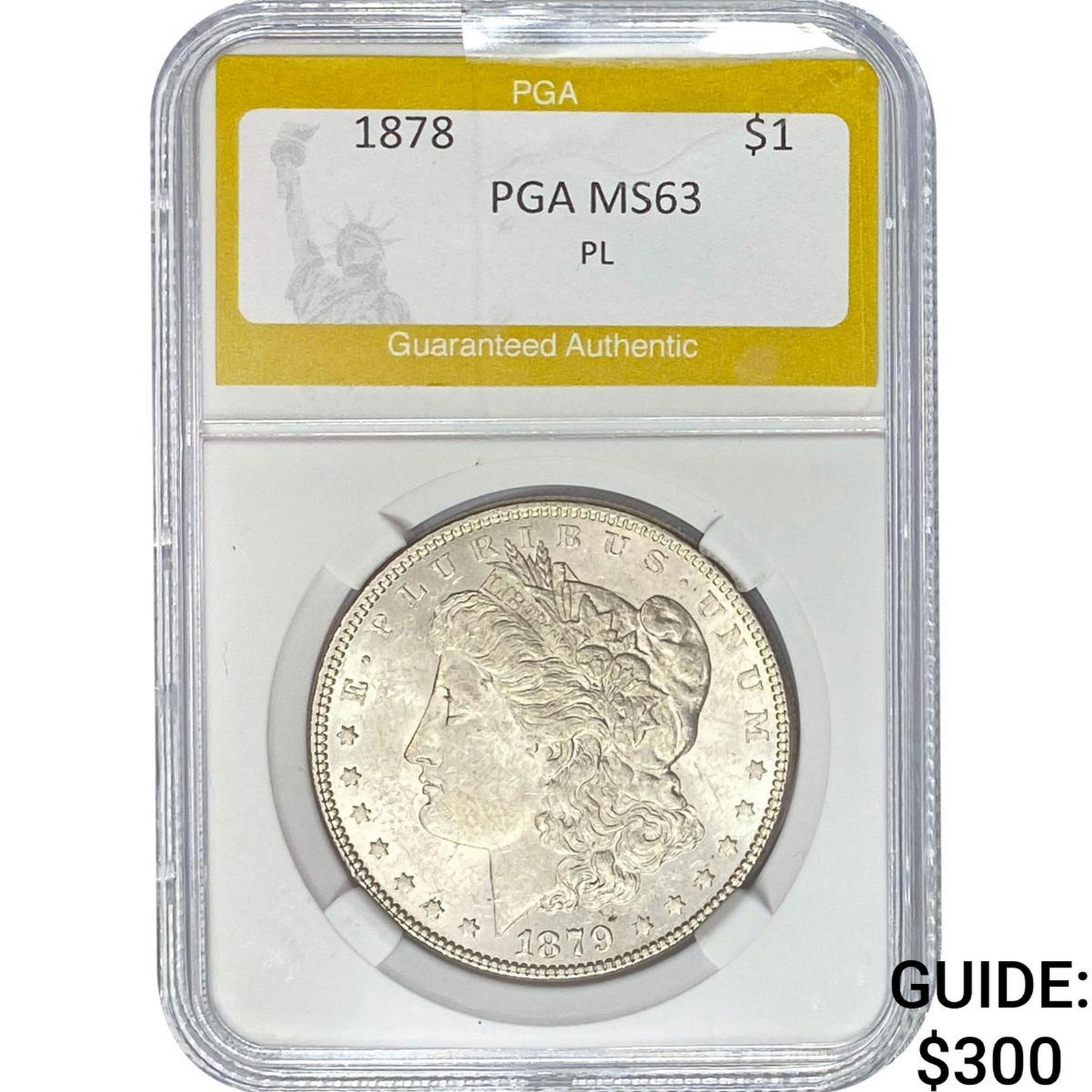 1879 Morgan Silver Dollar PGA MS63 (1 of 2)