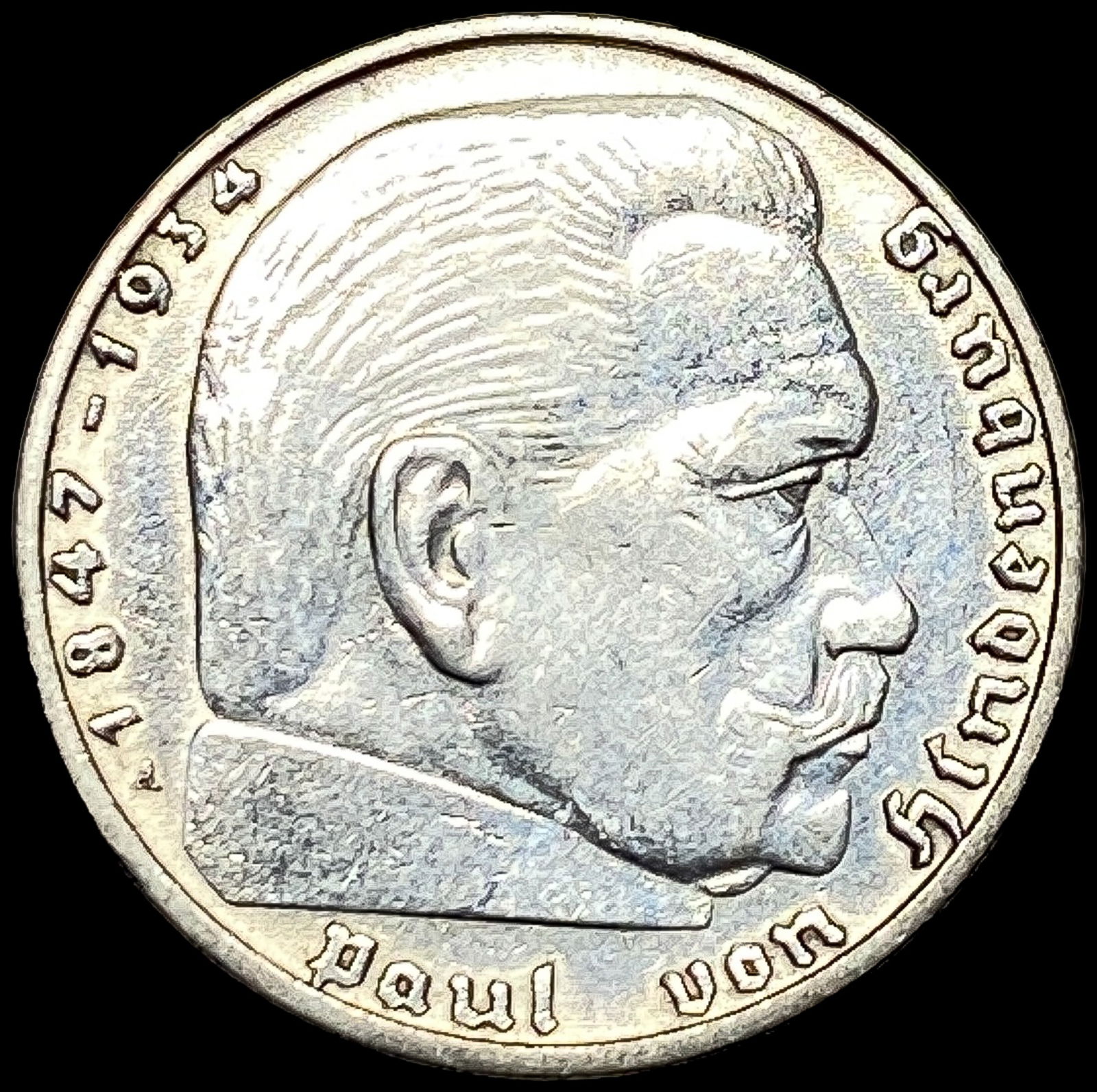 1937-A Germany Silver 2 Reichsmark CLOSELY UNCIRCULATED (1 of 2)