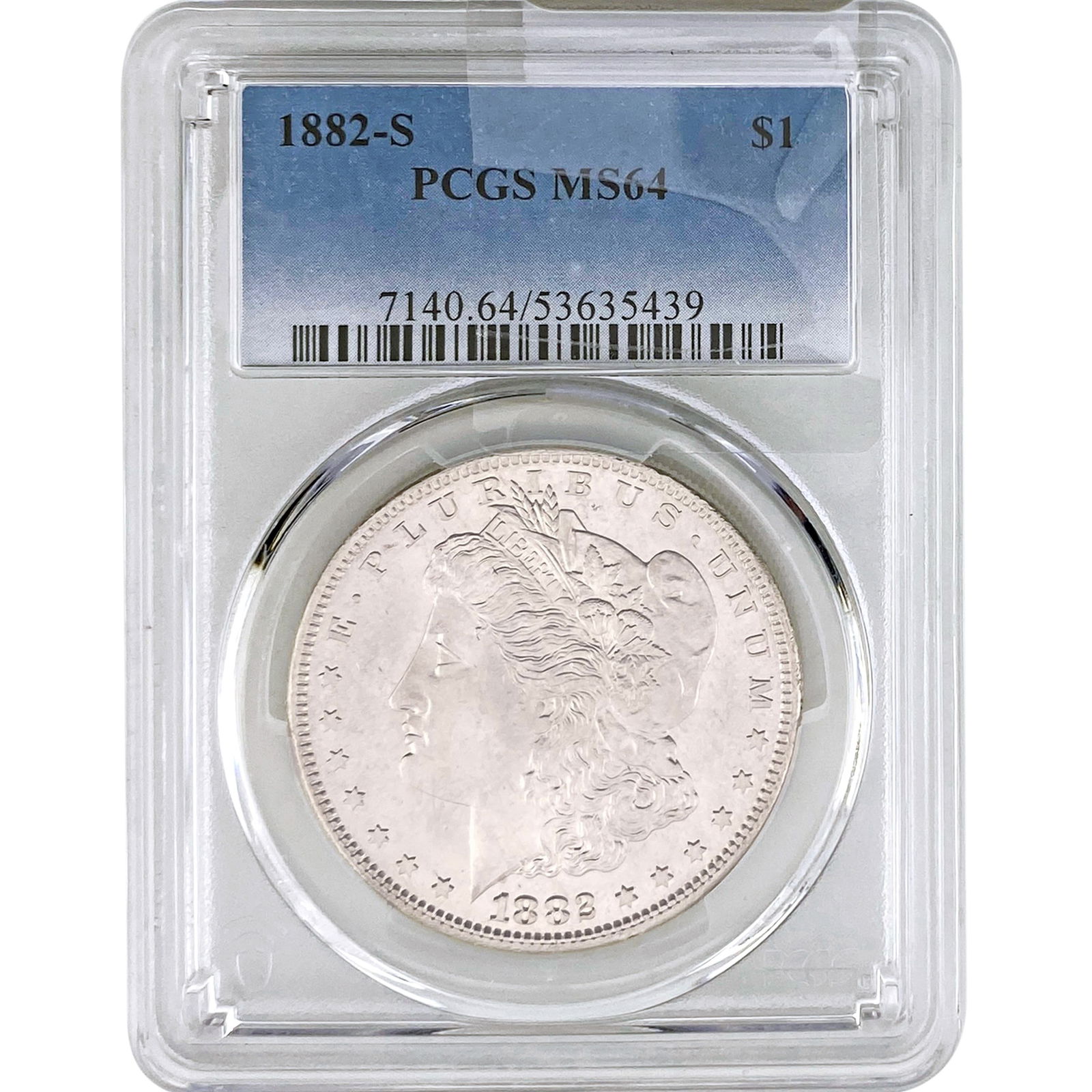 1882-S Morgan Silver Dollar PCGS MS64 (1 of 2)
