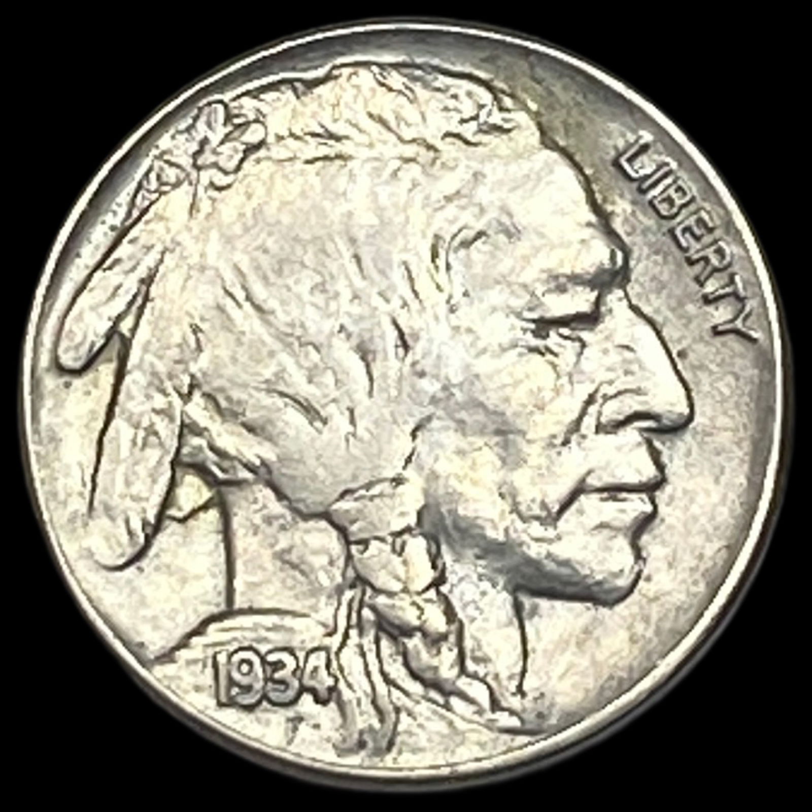 1934 Buffalo Nickel UNCIRCULATED (1 of 2)