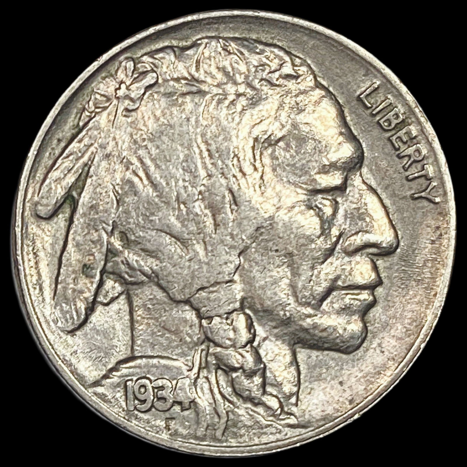 1934 Buffalo Nickel CHOICE AU (1 of 2)