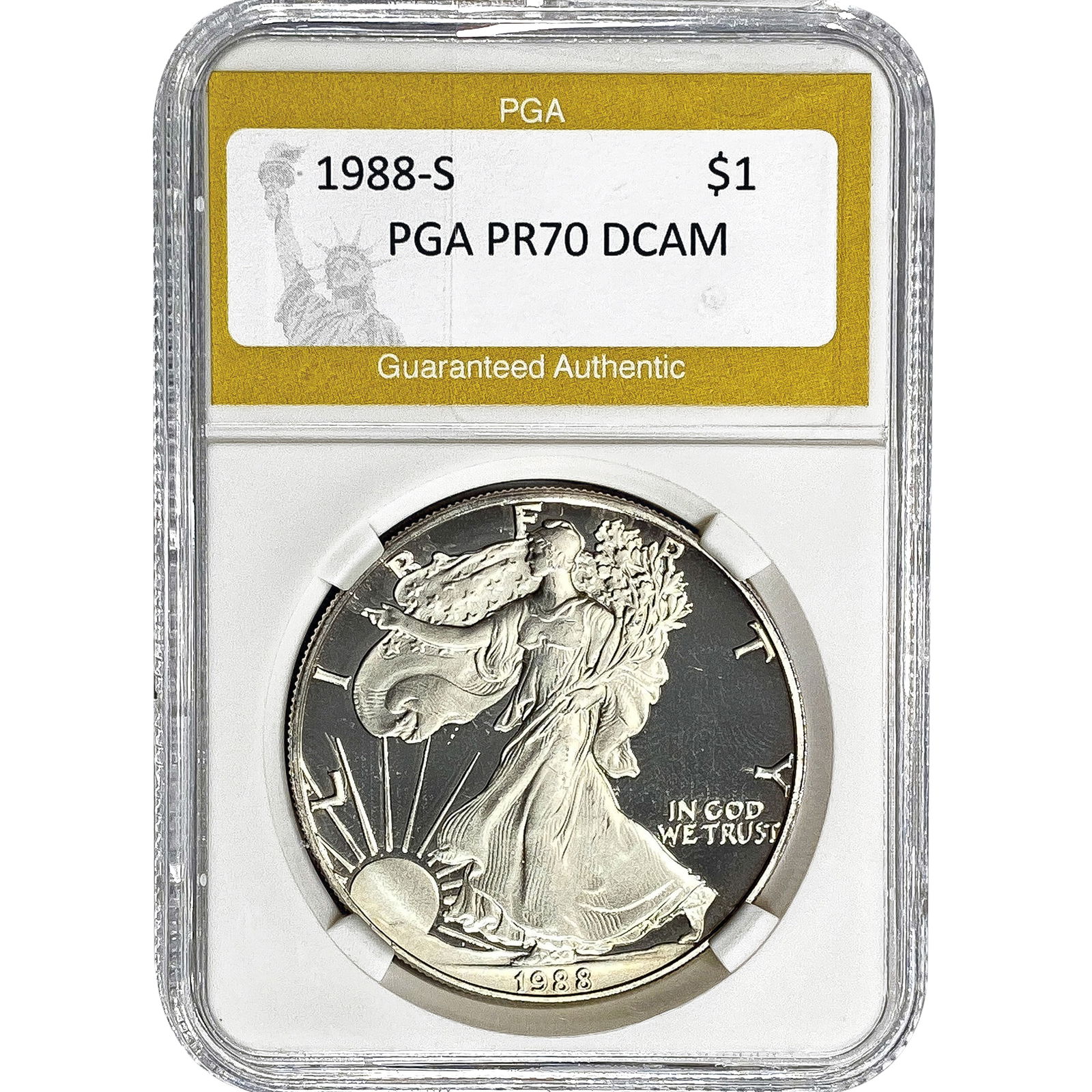 1988-S Silver Eagle PGA PR70 DCAM (1 of 2)