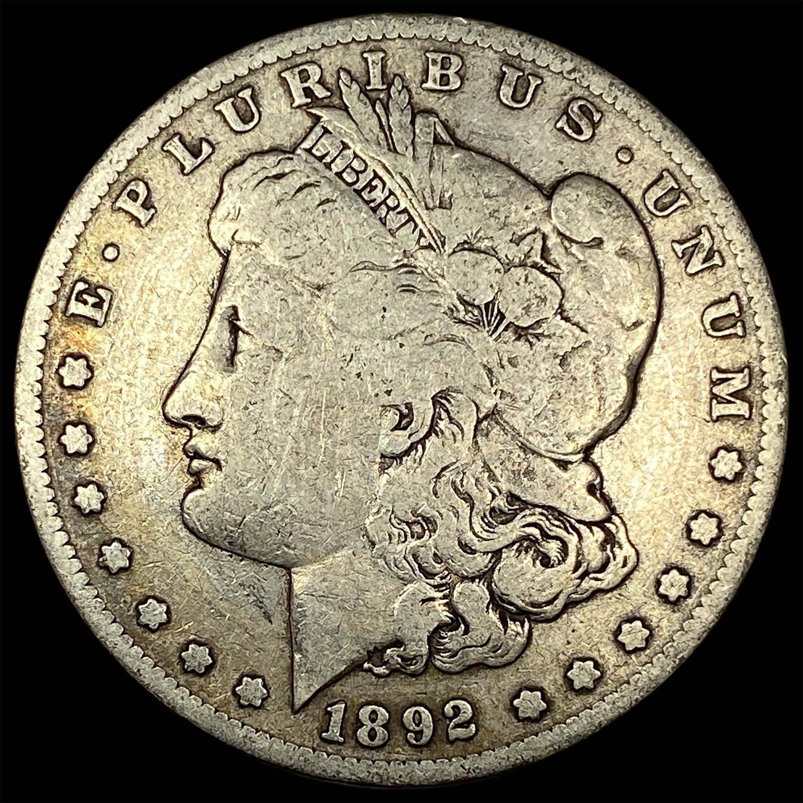 1892-S Silver Morgan Dollar NICELY CIRCULATED (1 of 2)