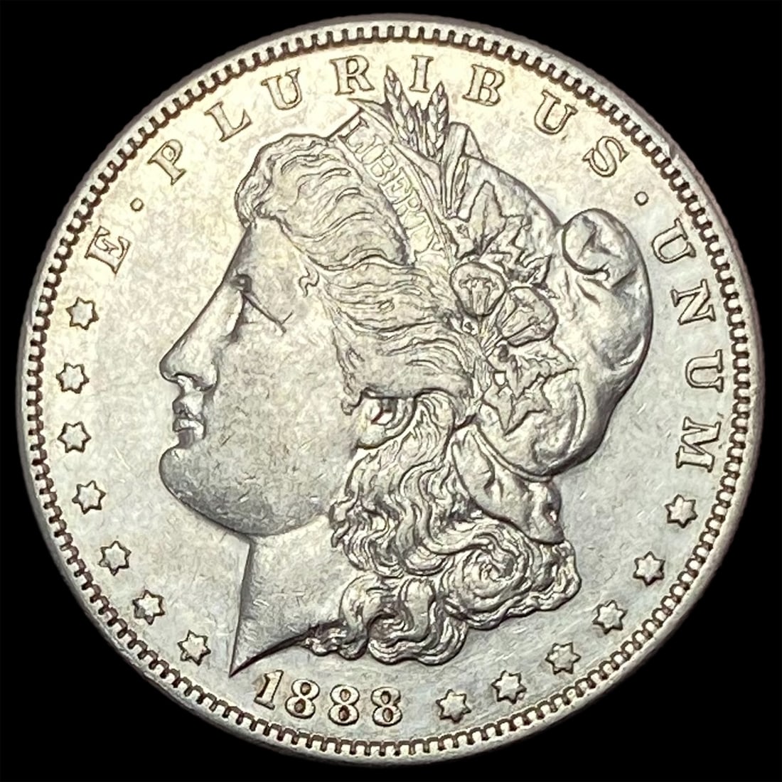 1888-S Silver Morgan Dollar CLOSELY  UNCIRCULATED (1 of 2)