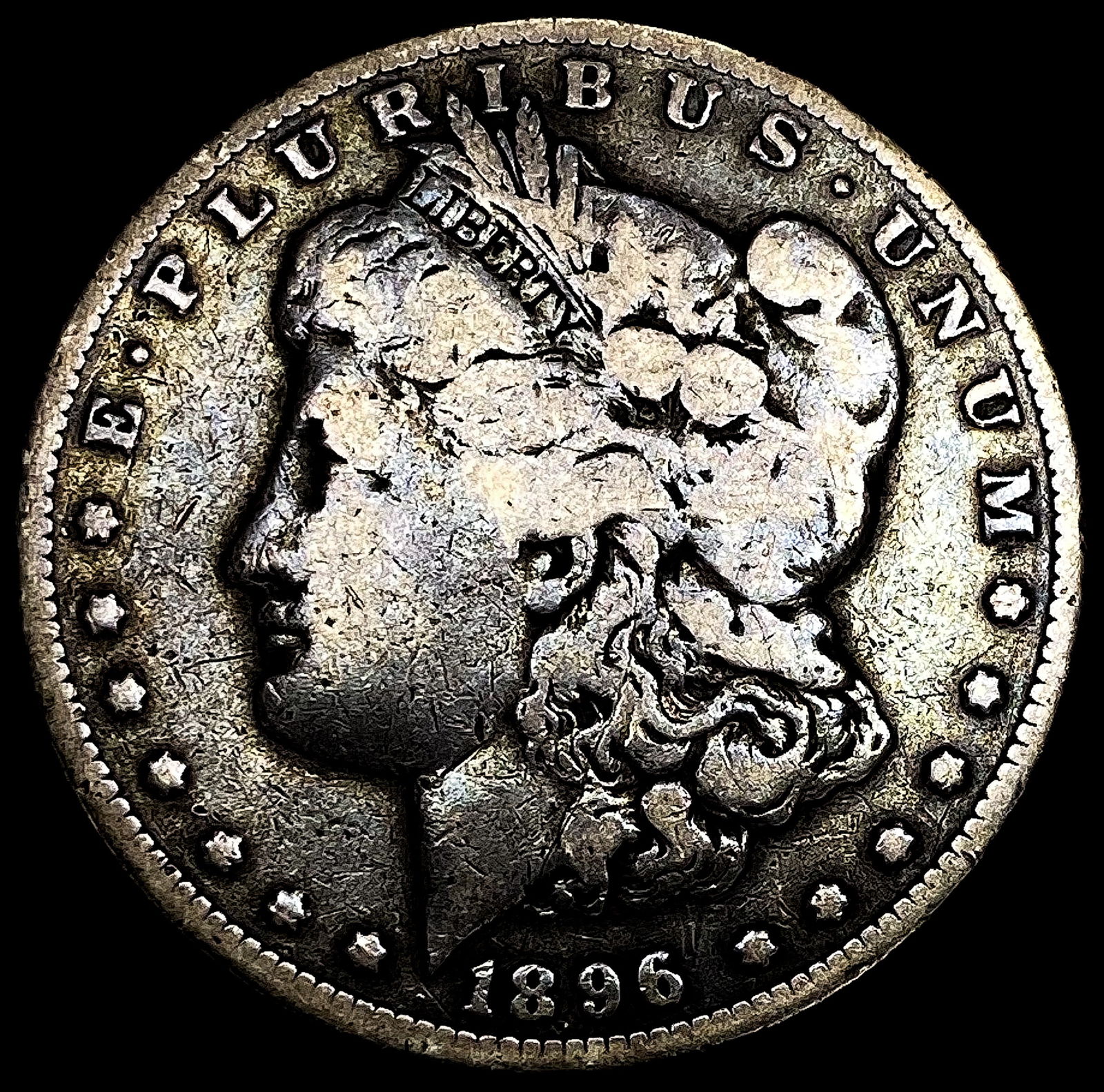 1896-S Morgan Silver Dollar NICE CIRC (1 of 2)