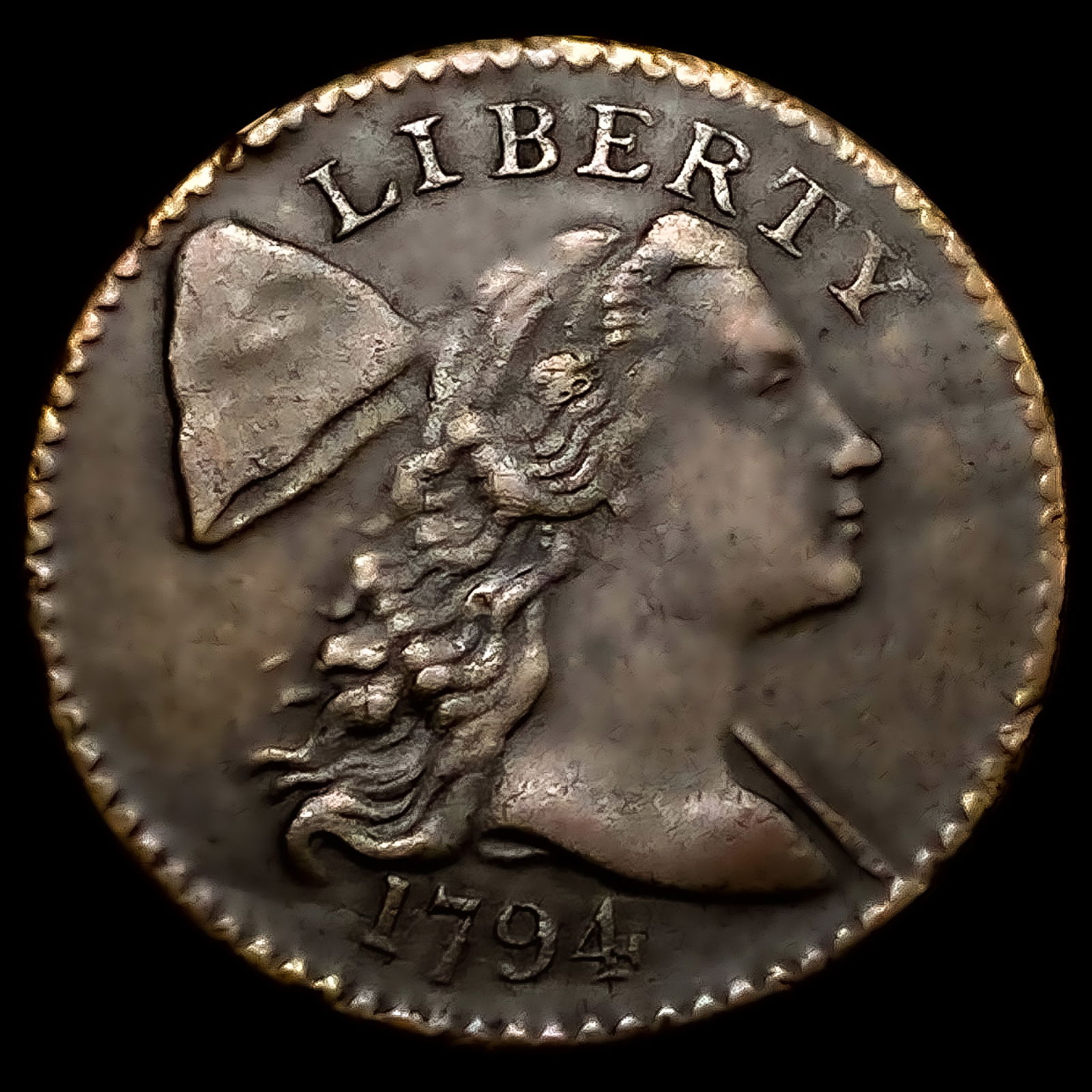 1794 Liberty Cap Large Cent CHOICE AU (1 of 2)