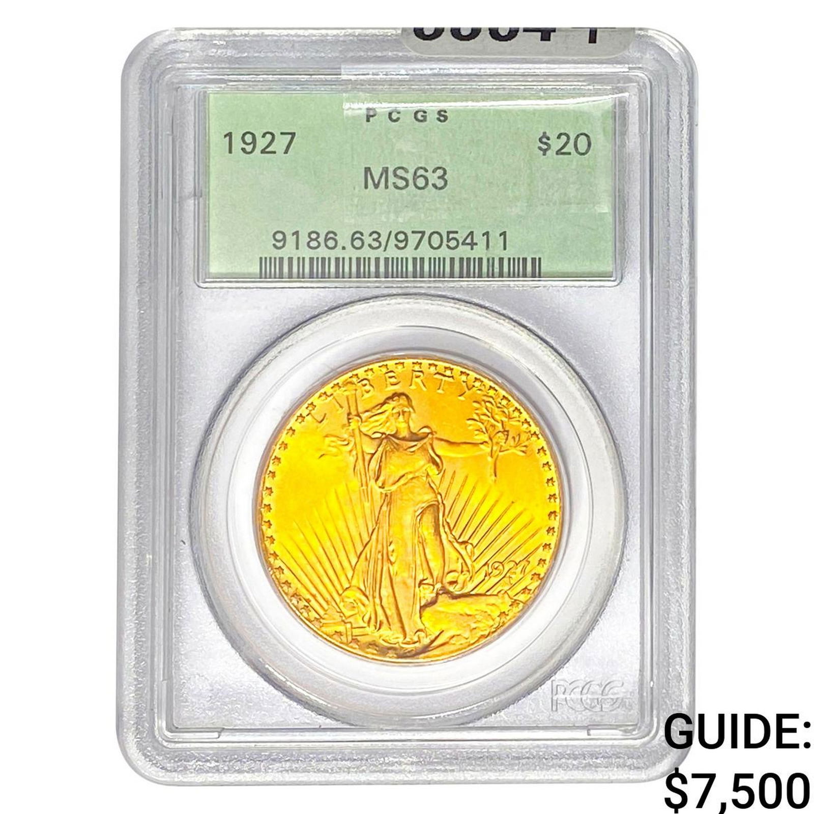 1927 $20 Gold Double Eagle PCGS MS63 (1 of 2)