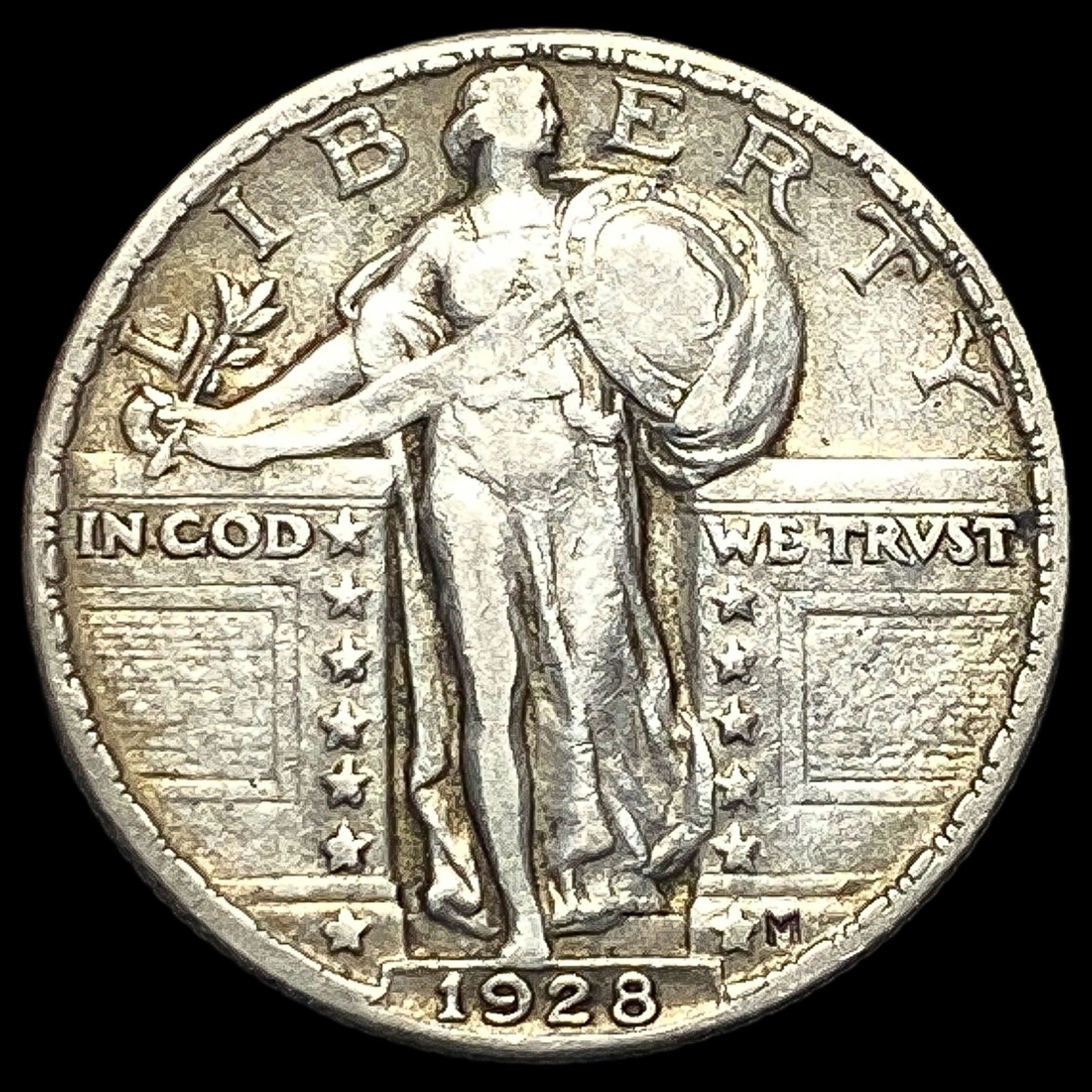 1928 Standing Liberty Quarter CLOSELY  UNCIRCULATED (1 of 2)