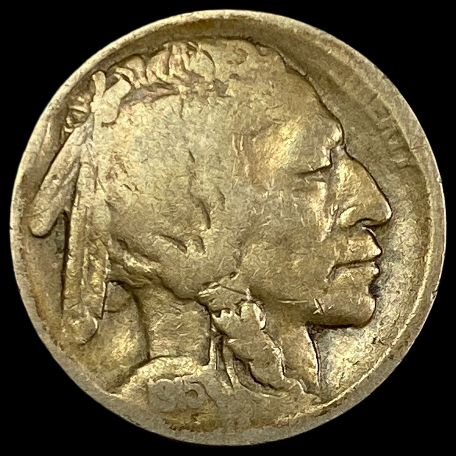 1915-S Buffalo Nickel NICELY CIRCULATED (1 of 2)