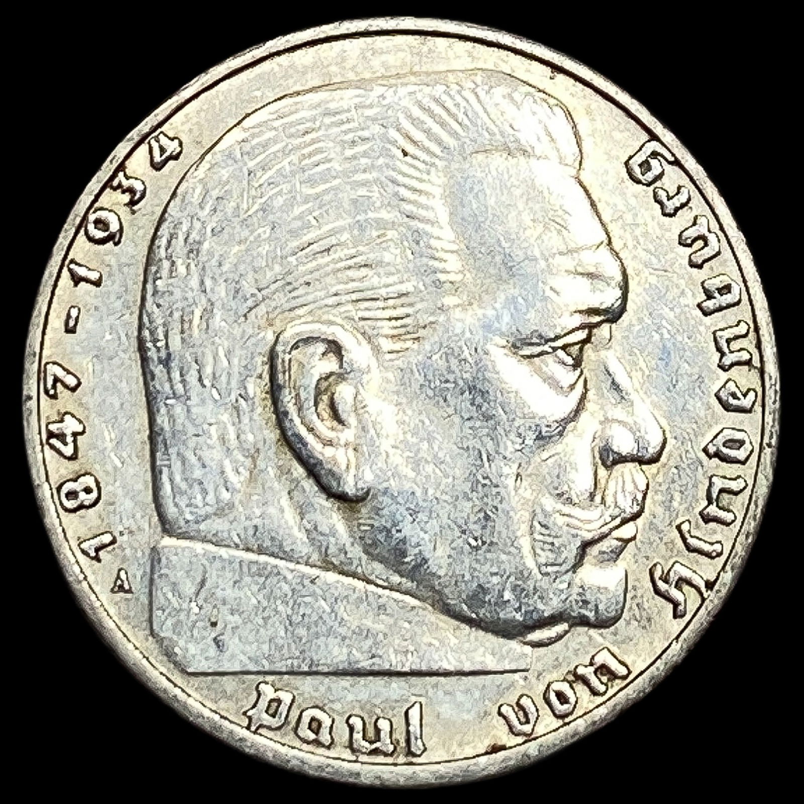 1937-A Germany Silver 2 Reichsmark CLOSELY UNCIRCULATED (1 of 2)