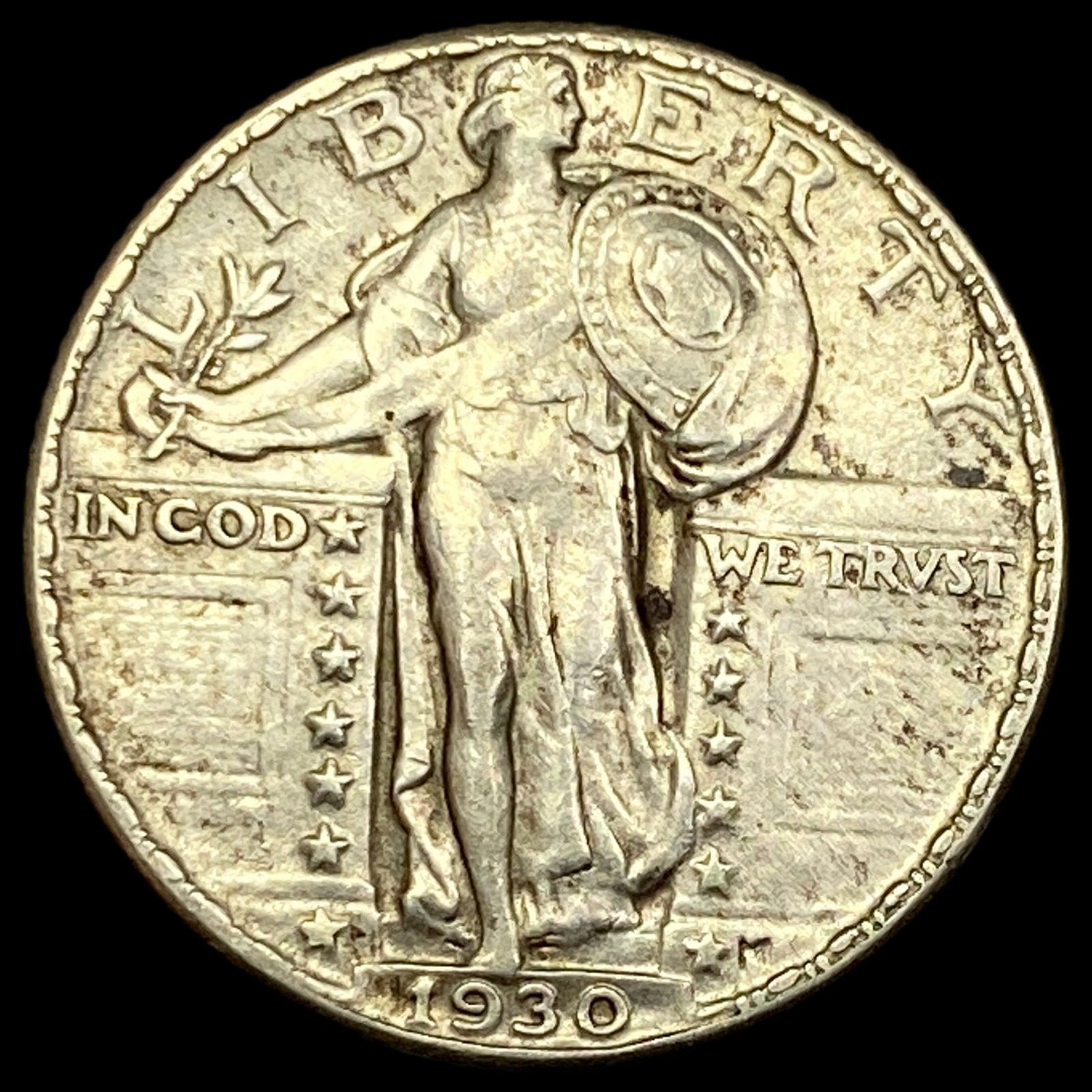 1930 Standing Liberty Silver Quarter CLOSELY  UNCIRCULATED (1 of 2)