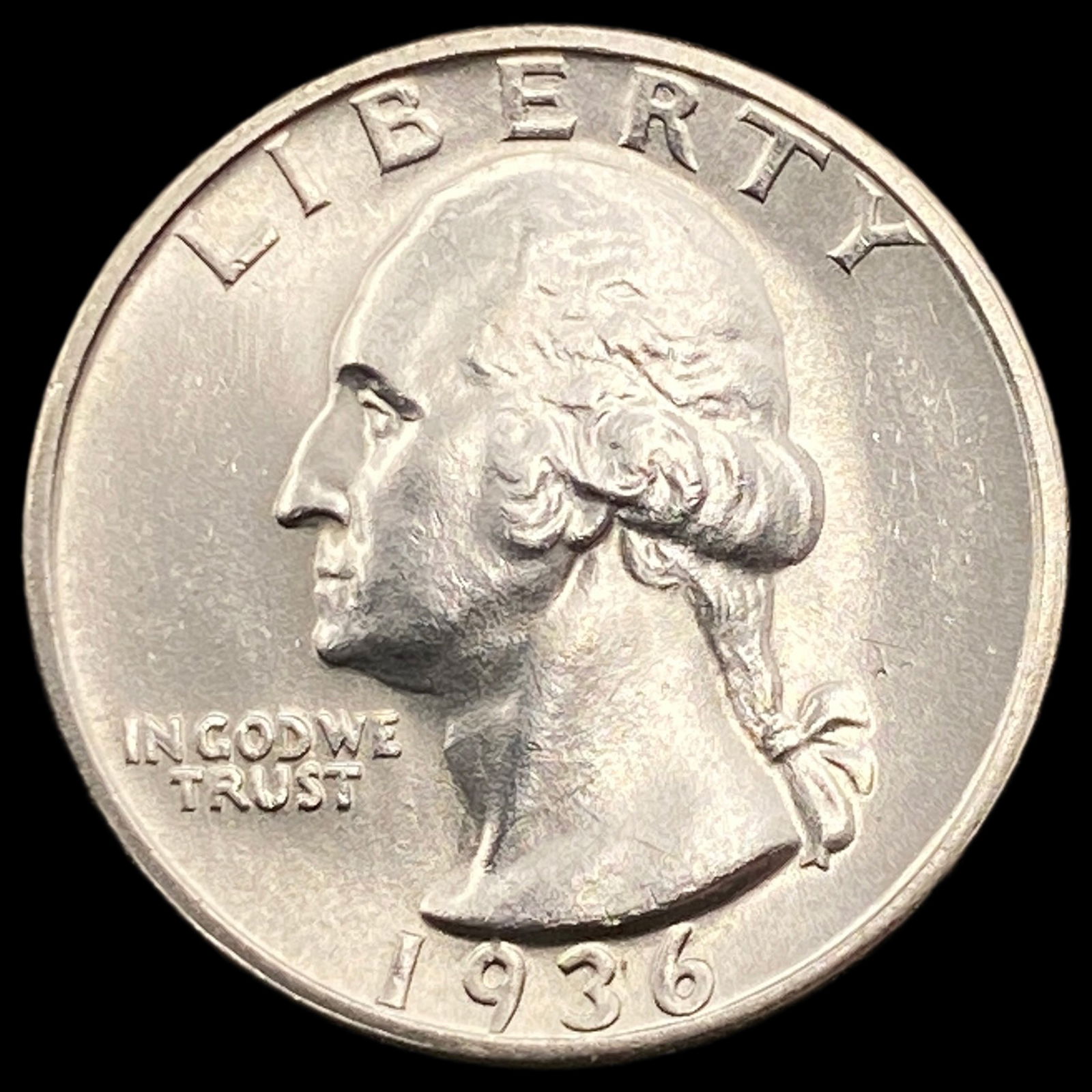 1936-S Silver Washington Quarter UNCIRCULATED (1 of 2)
