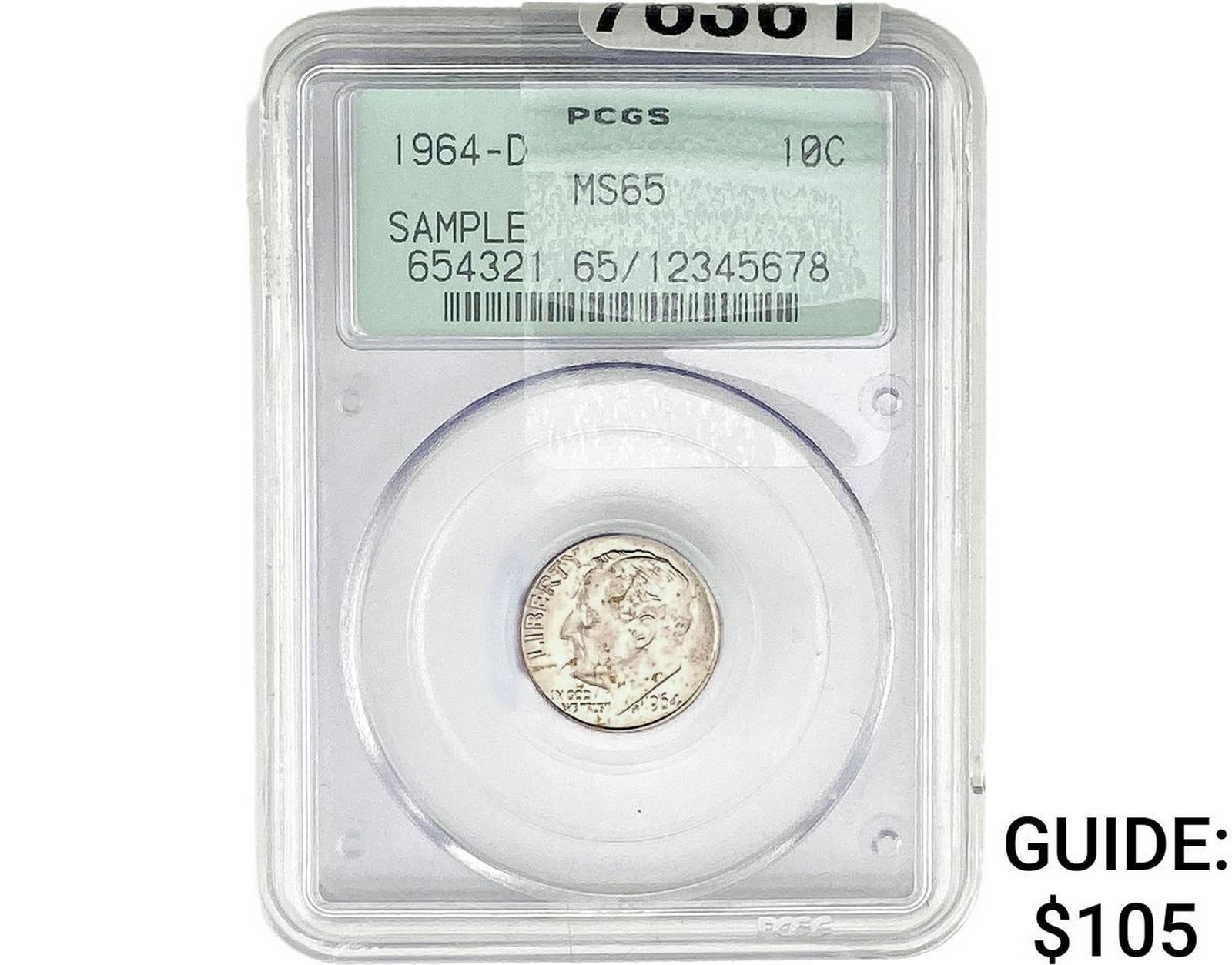 1964-D Roosevelt Dime PCGS MS65 (1 of 2)
