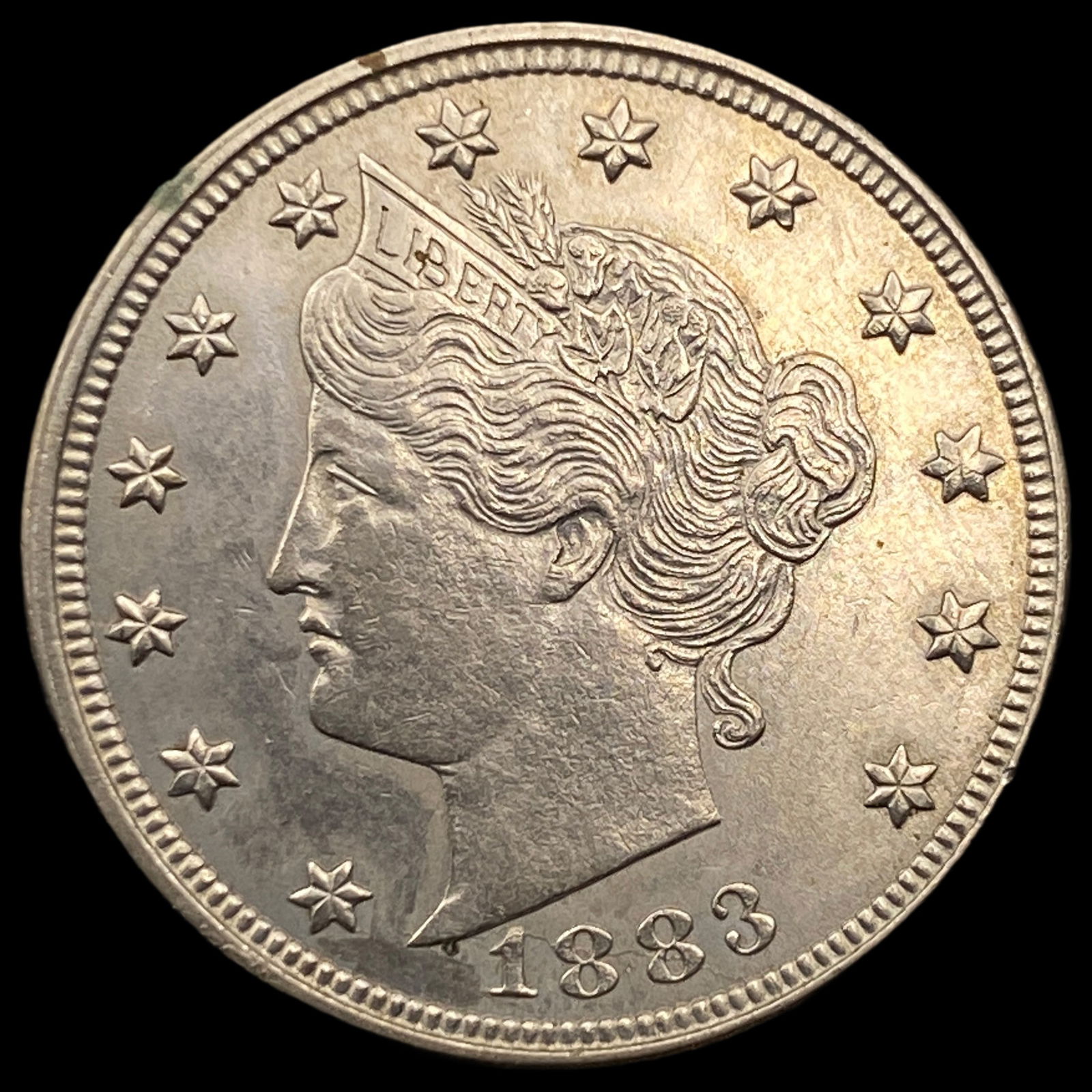 1883 Liberty Head Nickel No Cents CLOSELY  UNCIRCULATED (1 of 2)