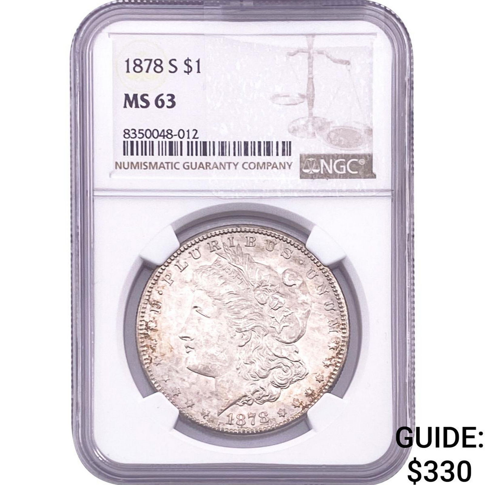 1878-S Morgan Silver Dollar NGC MS63 (1 of 2)