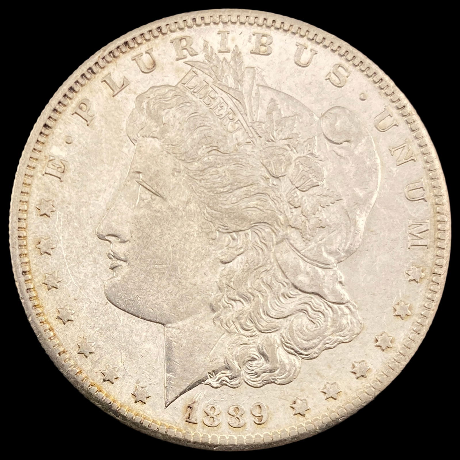 1889-S Silver Morgan Dollar CLOSELY  UNCIRCULATED (1 of 2)